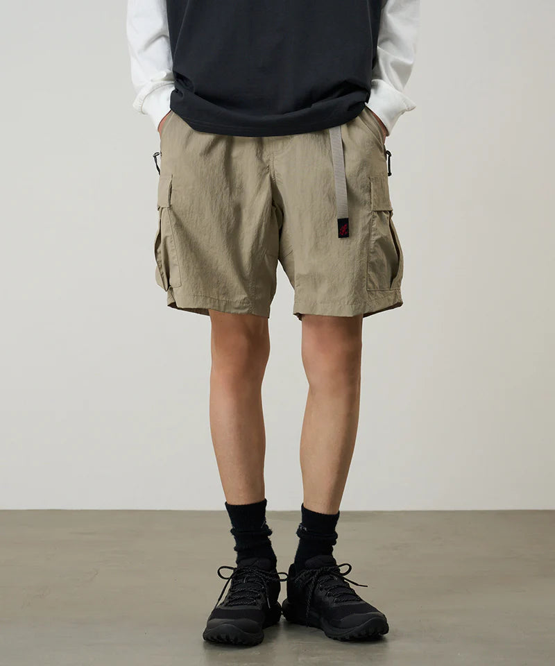 Nylon Explorer Cargo Shorts - Milk Tea