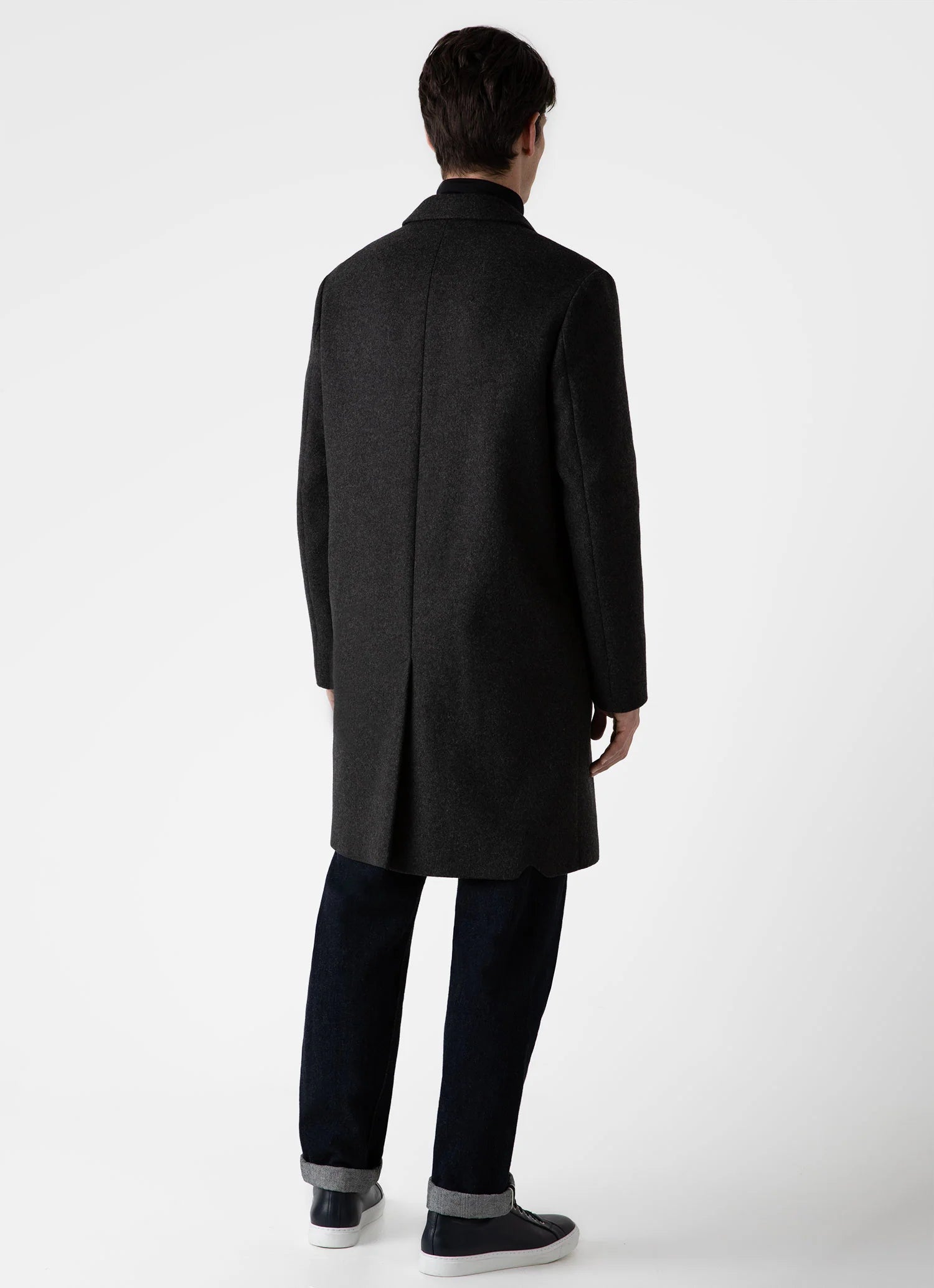 Overcoat - Charcoal Melange