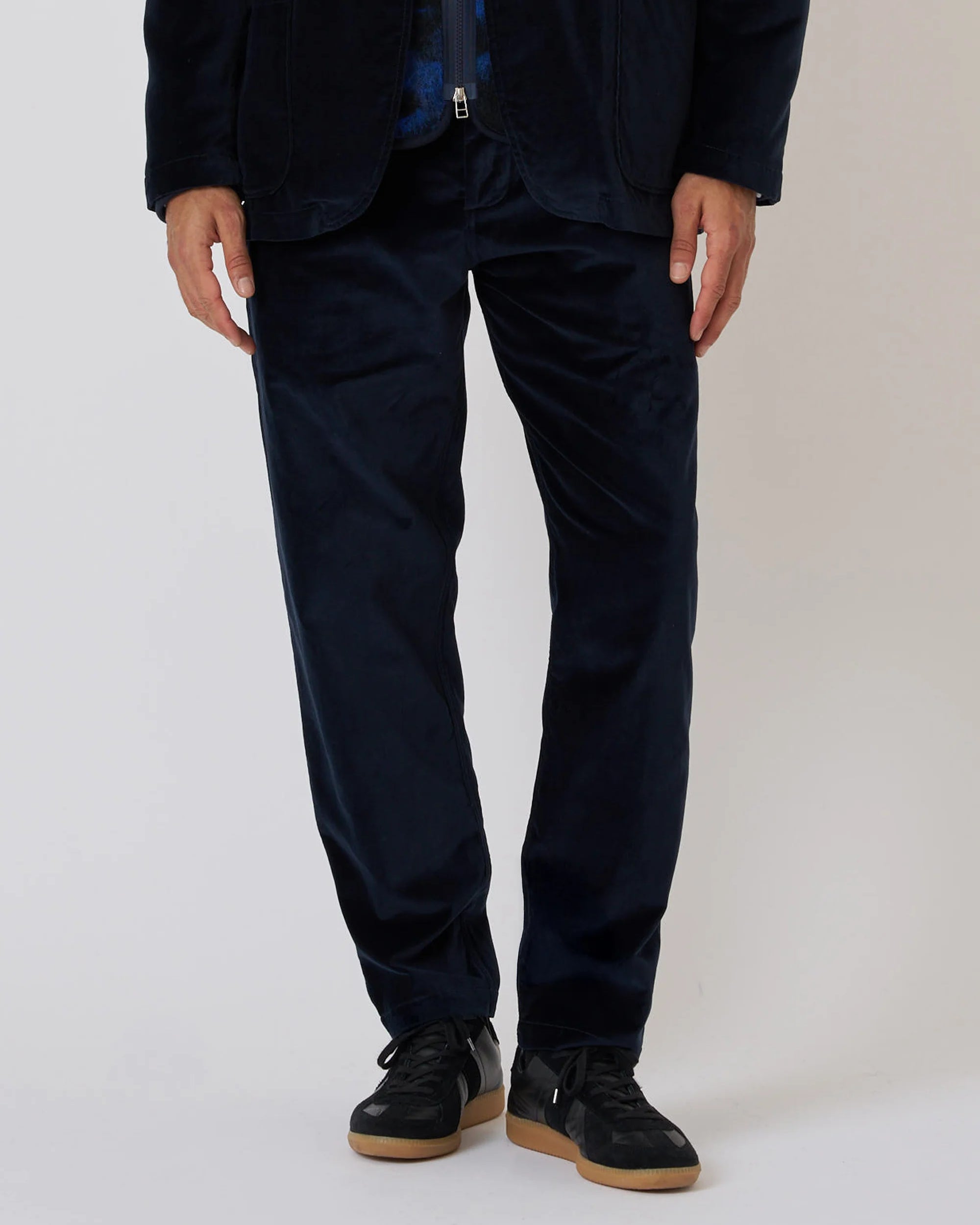 Military Chino - Navy Velveteen