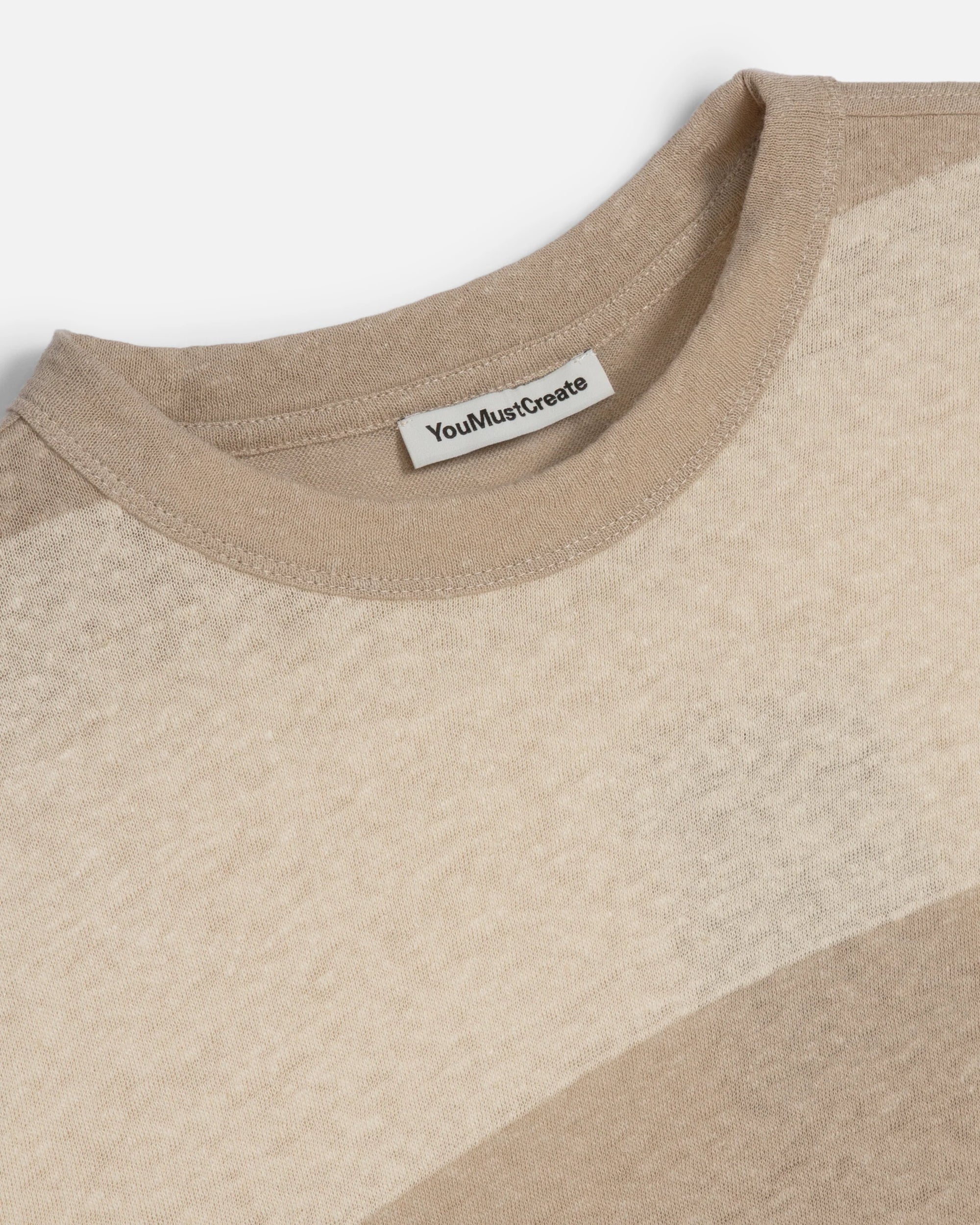 Triple T-Shirt - Wide Stripe Beige/Stone