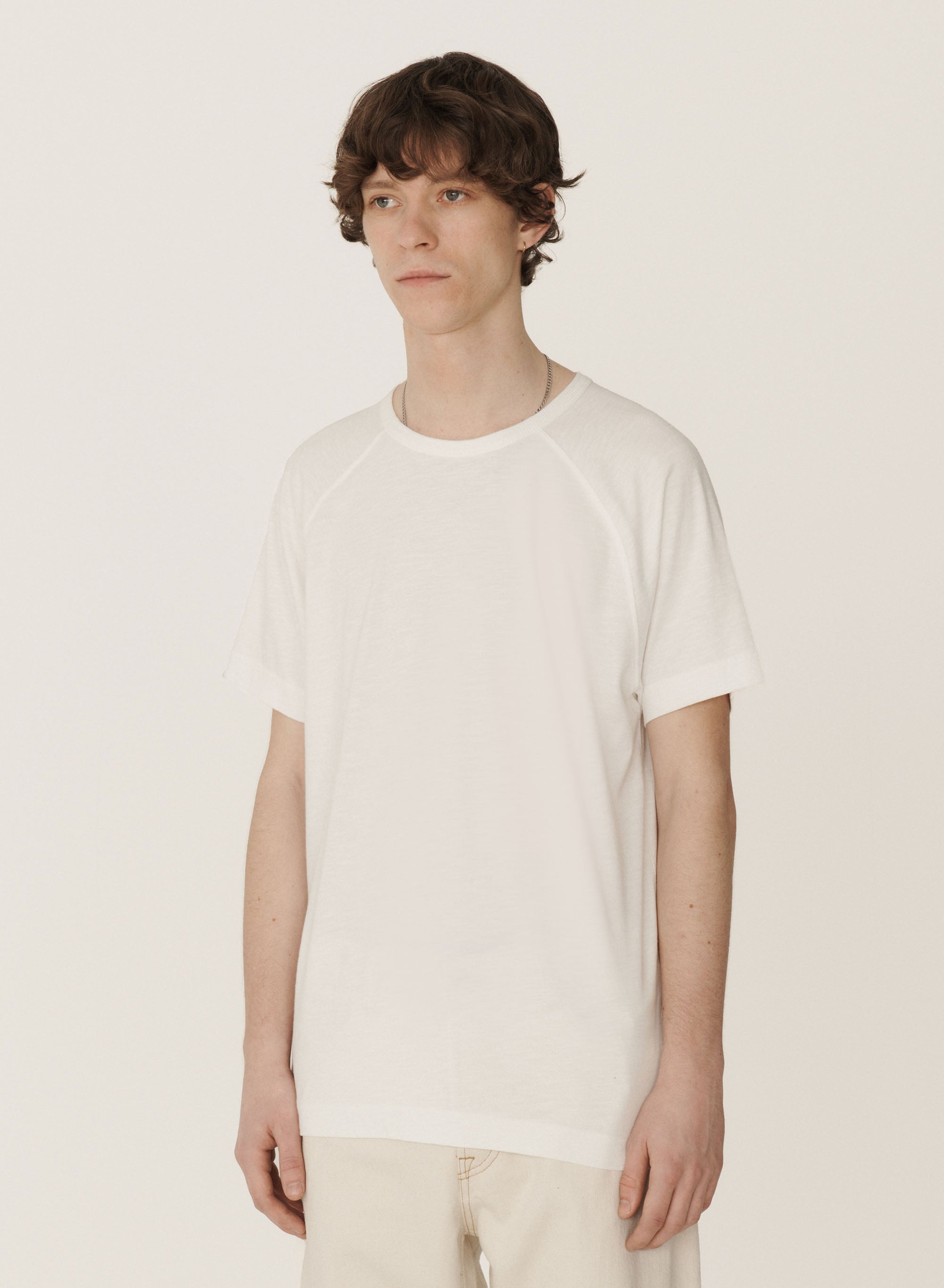 Television T-shirt - White