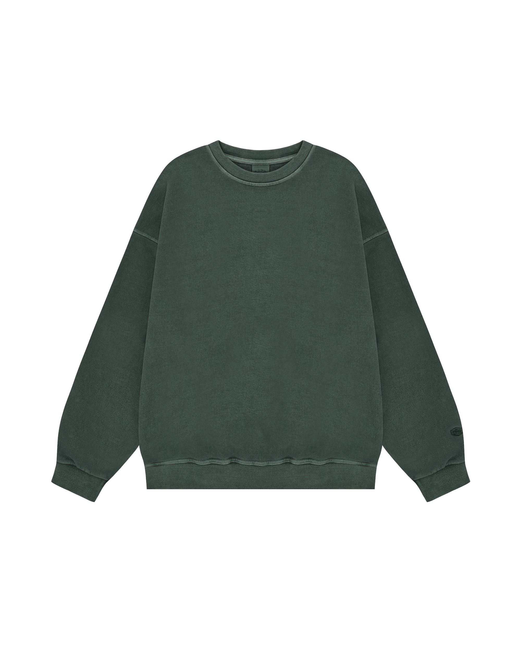Pigment Sweat Shirt - Deep Green