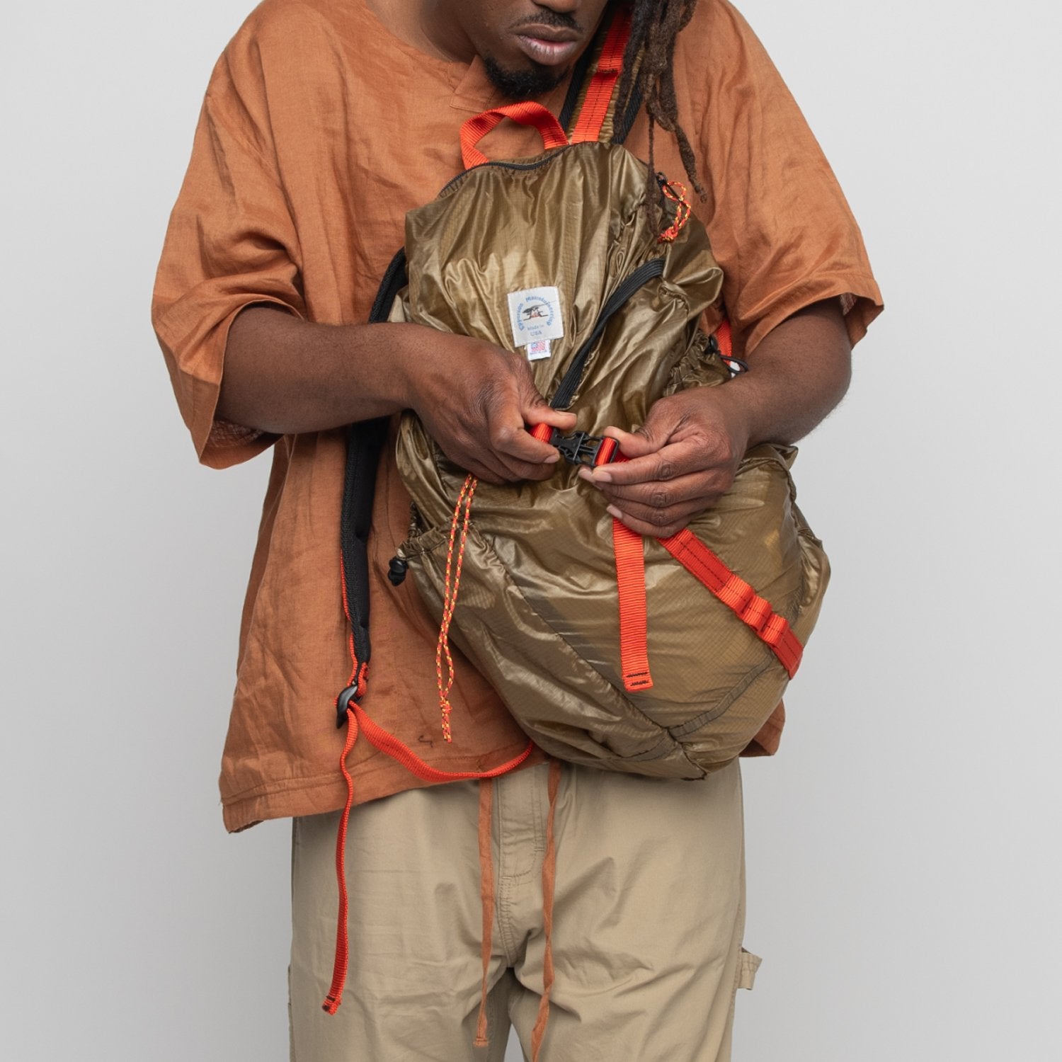 Packable Backpack - Coyote Brown