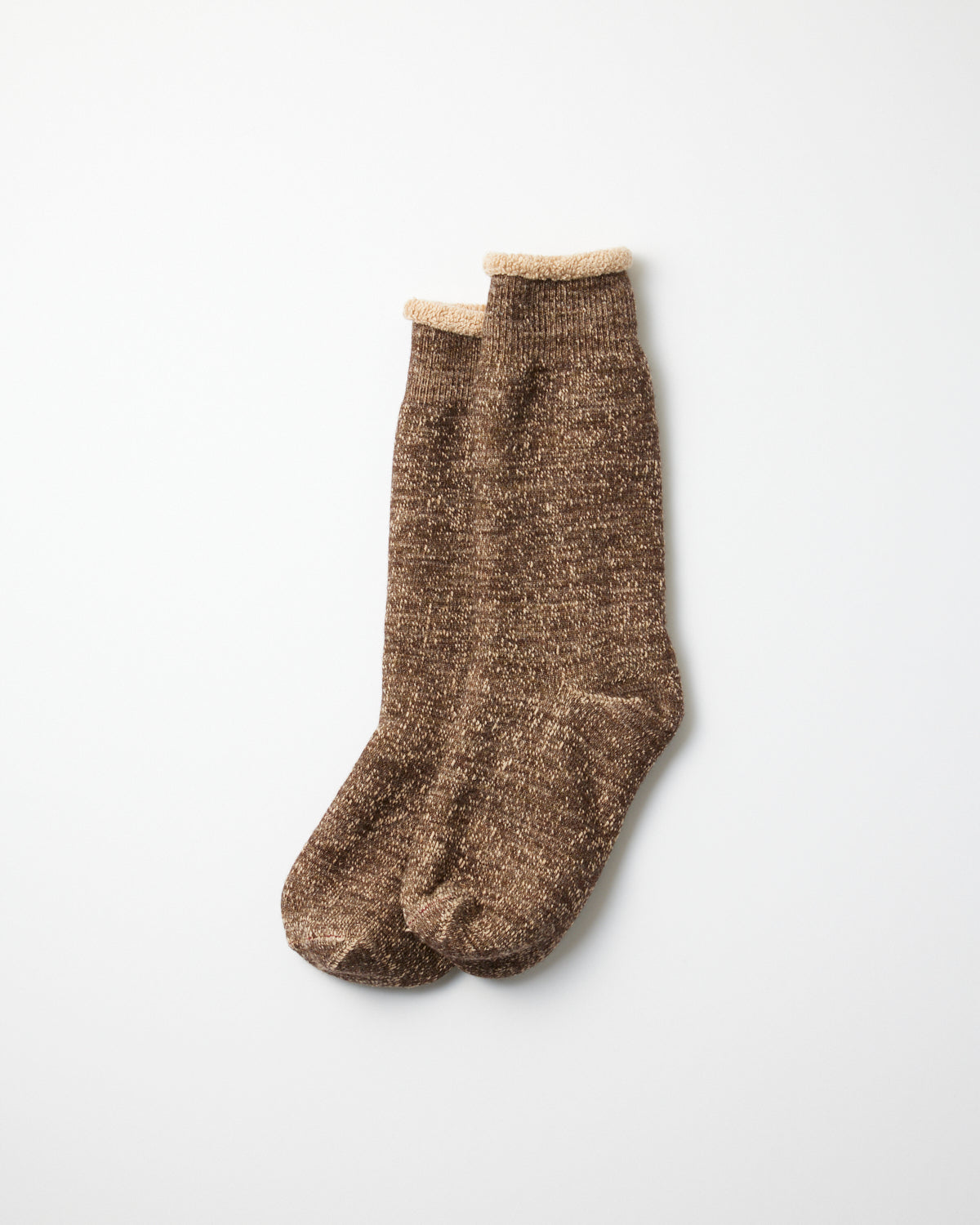 Double Face Crew - Dark Brown / Brown