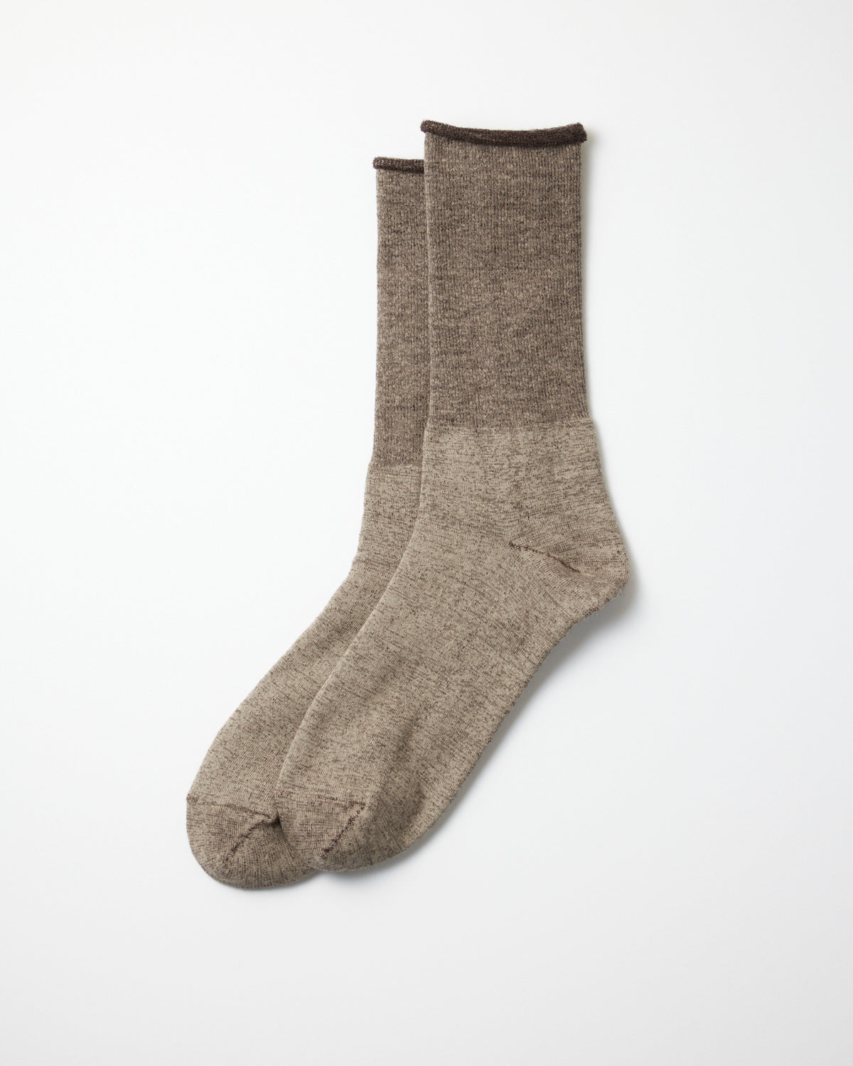 City Socks - Gray / Deep Brown