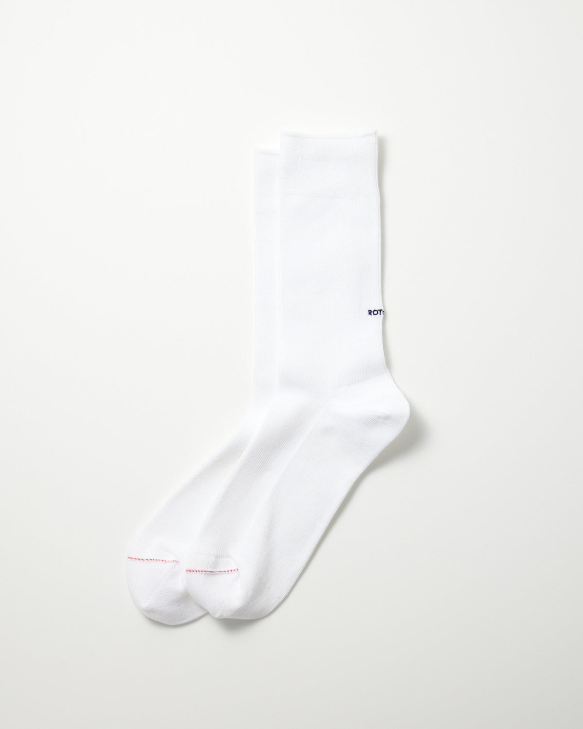 Organic Cotton & Recycle Polyester Ribbed Crew Socks