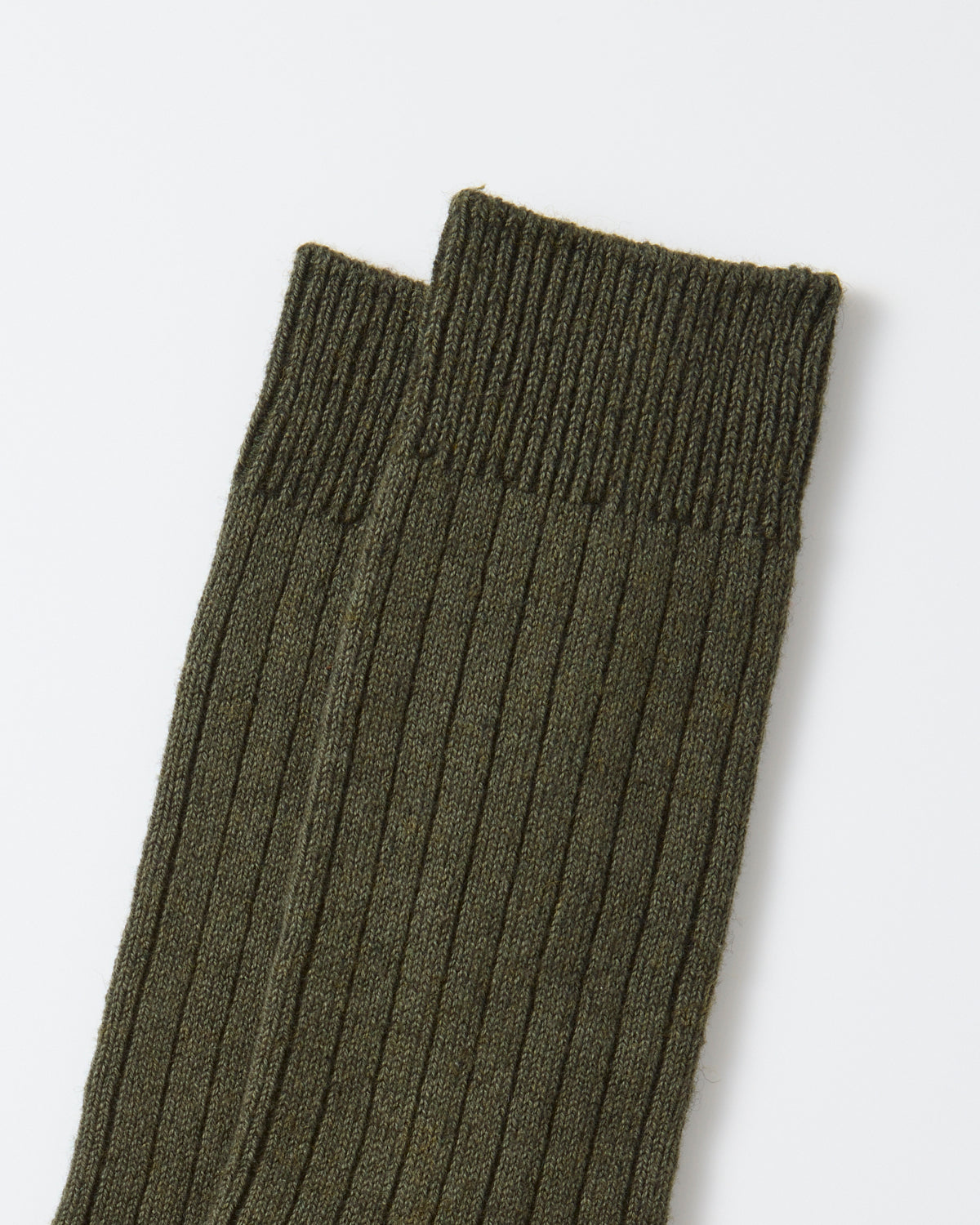 Cotton Wool 3 Pack Socks - Olive Tones