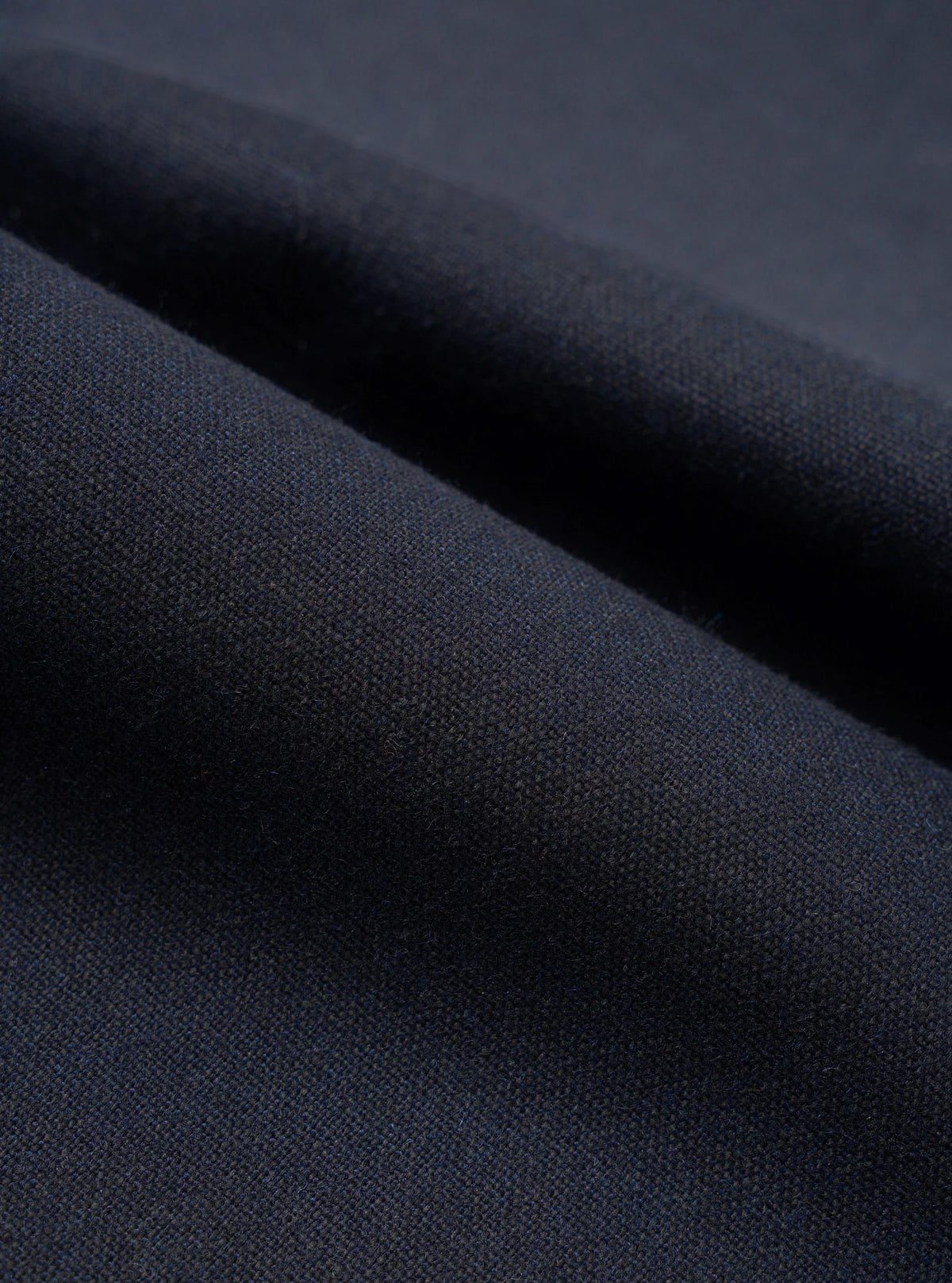 Recycled Italian Tweed Military Chino - Navy