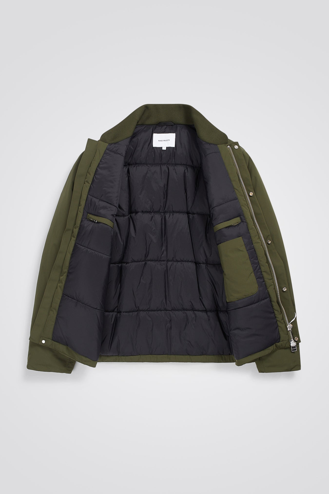 Ryan Military Bomber Jacket - Army Green