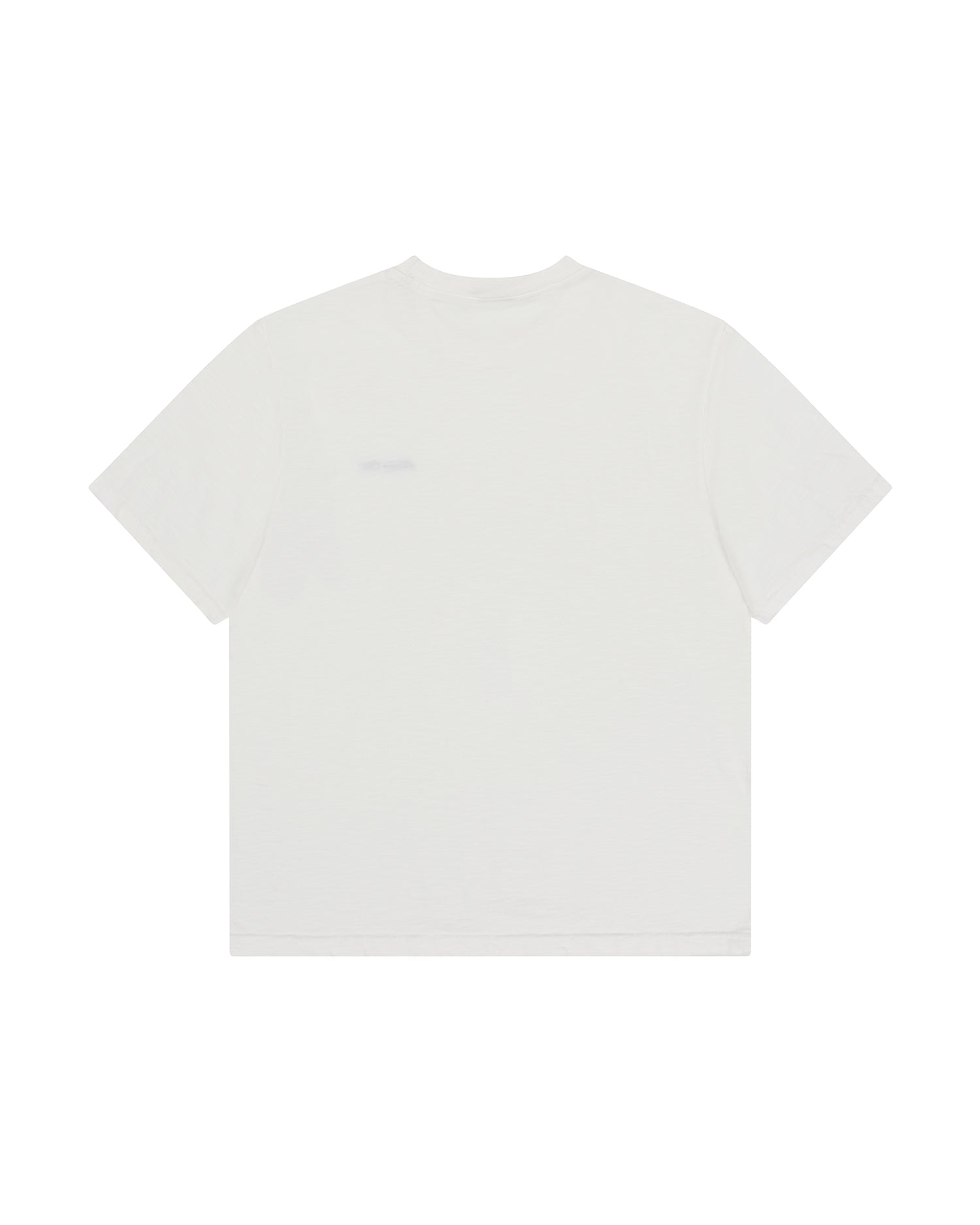 Slub Cotton Half T-shirt - White