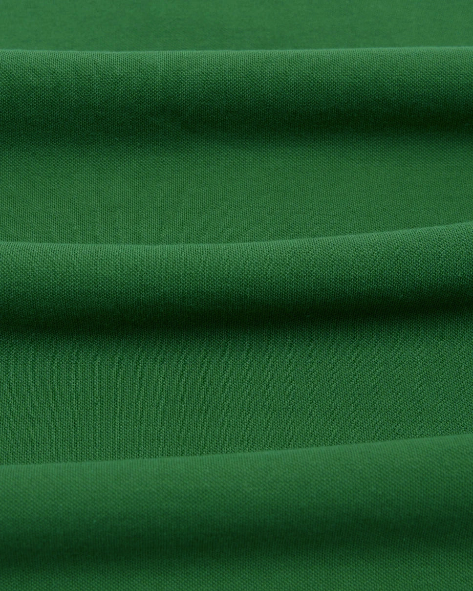 SS Washed Pique Polo - Green