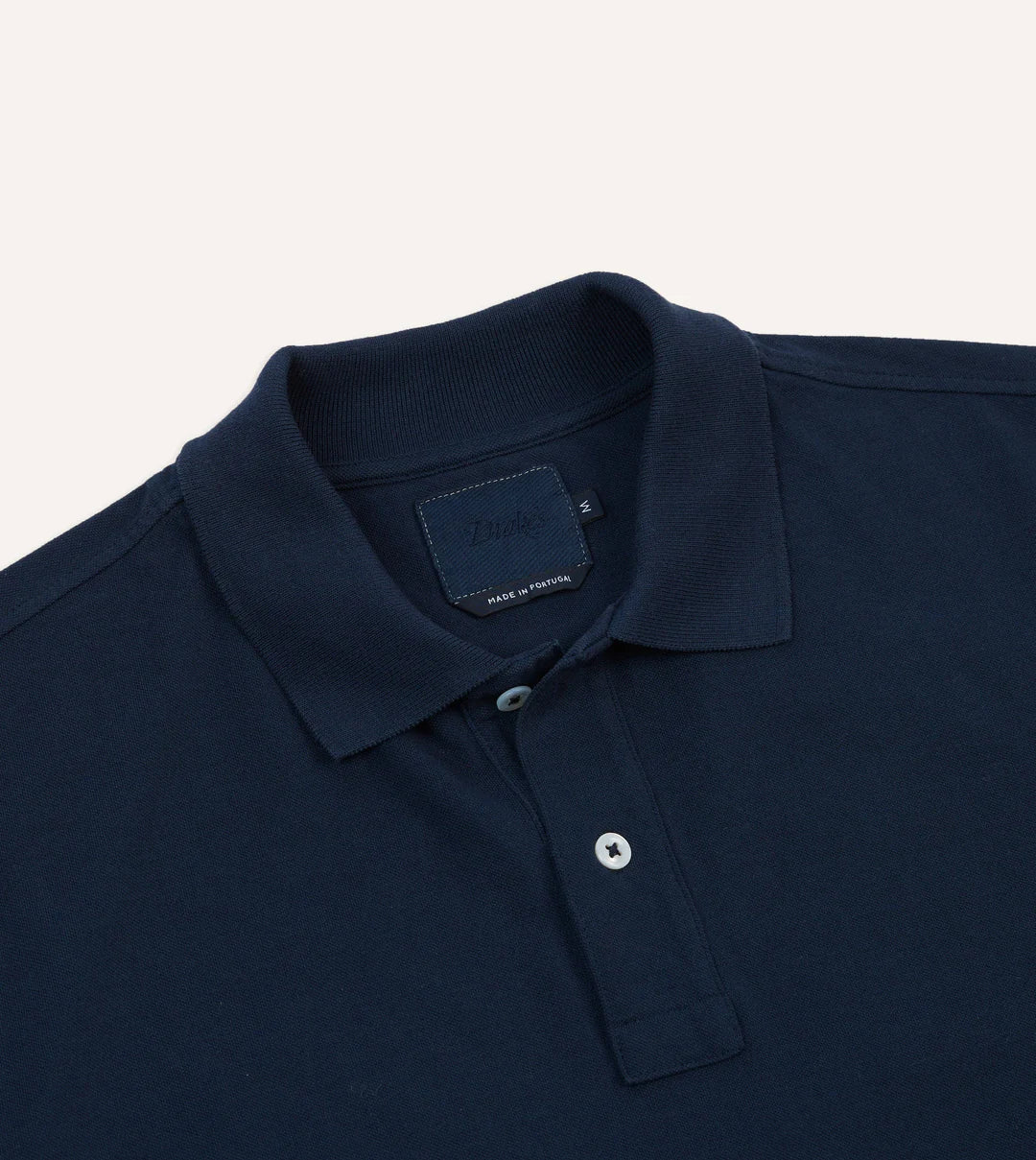 SS Washed Pique Polo - Navy