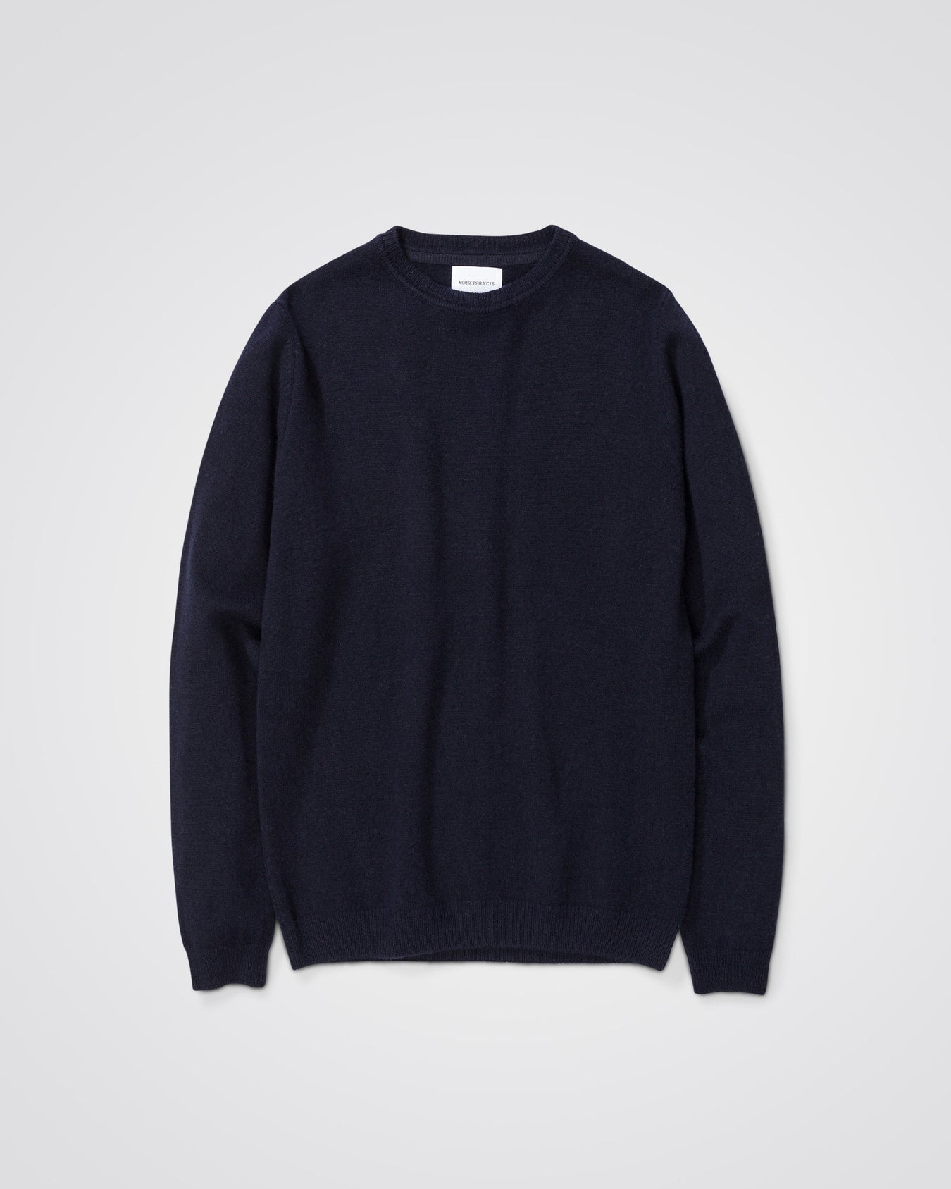 Sigfred Merino Lambswool Sweater - Dark Navy