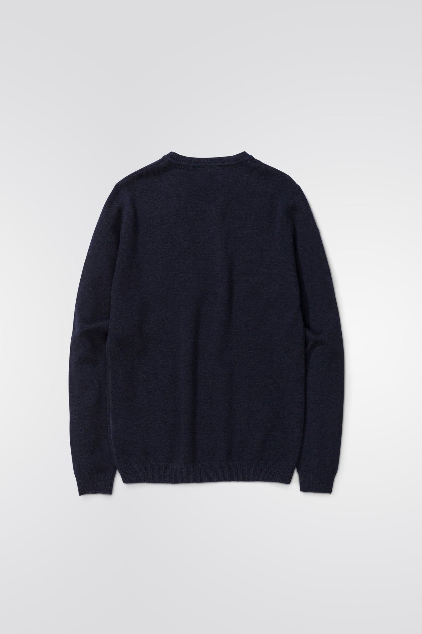 Sigfred Merino Lambswool Sweater - Dark Navy