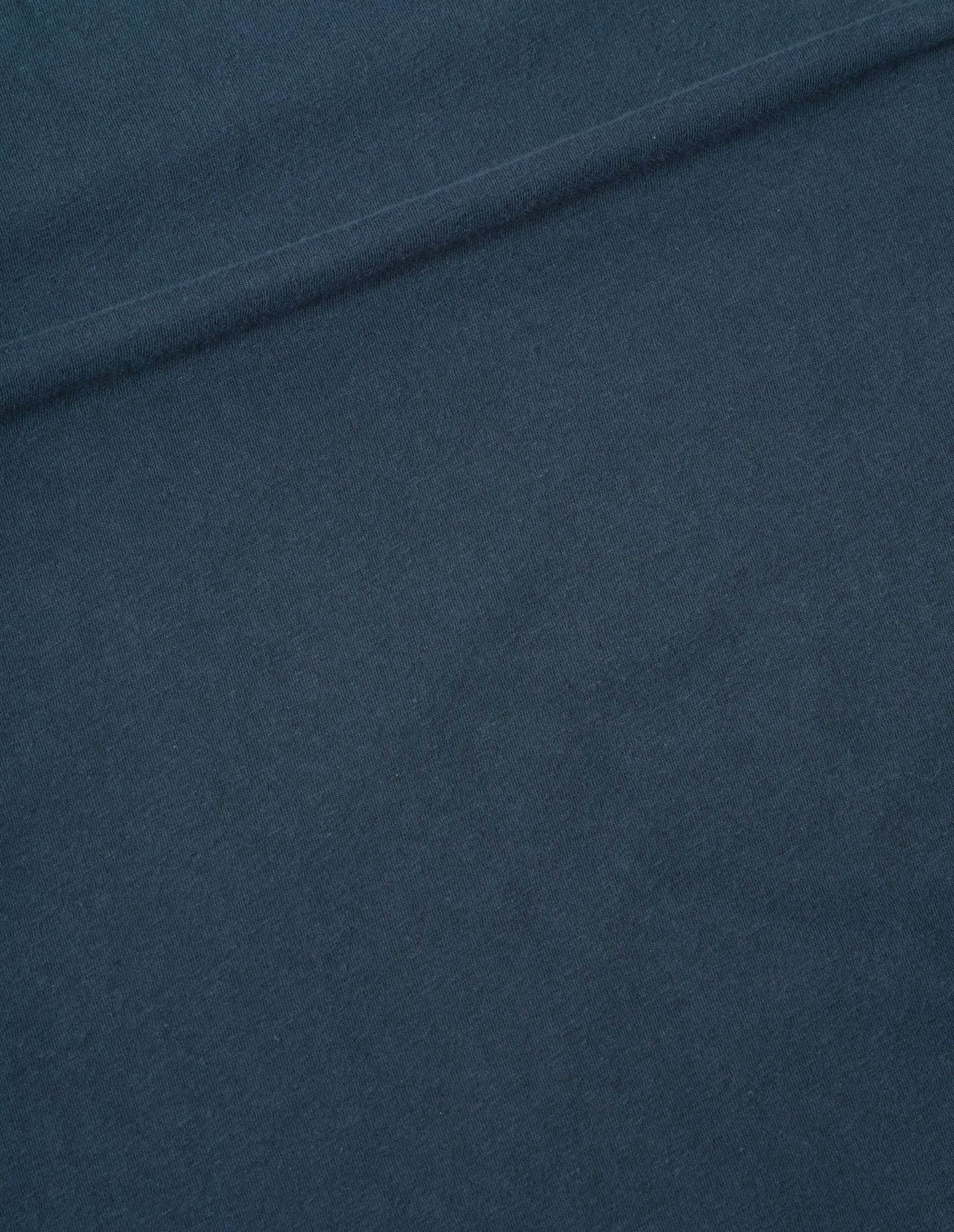 Simple T-shirt Organic Cotton Linen Jersey - Mineral Blue