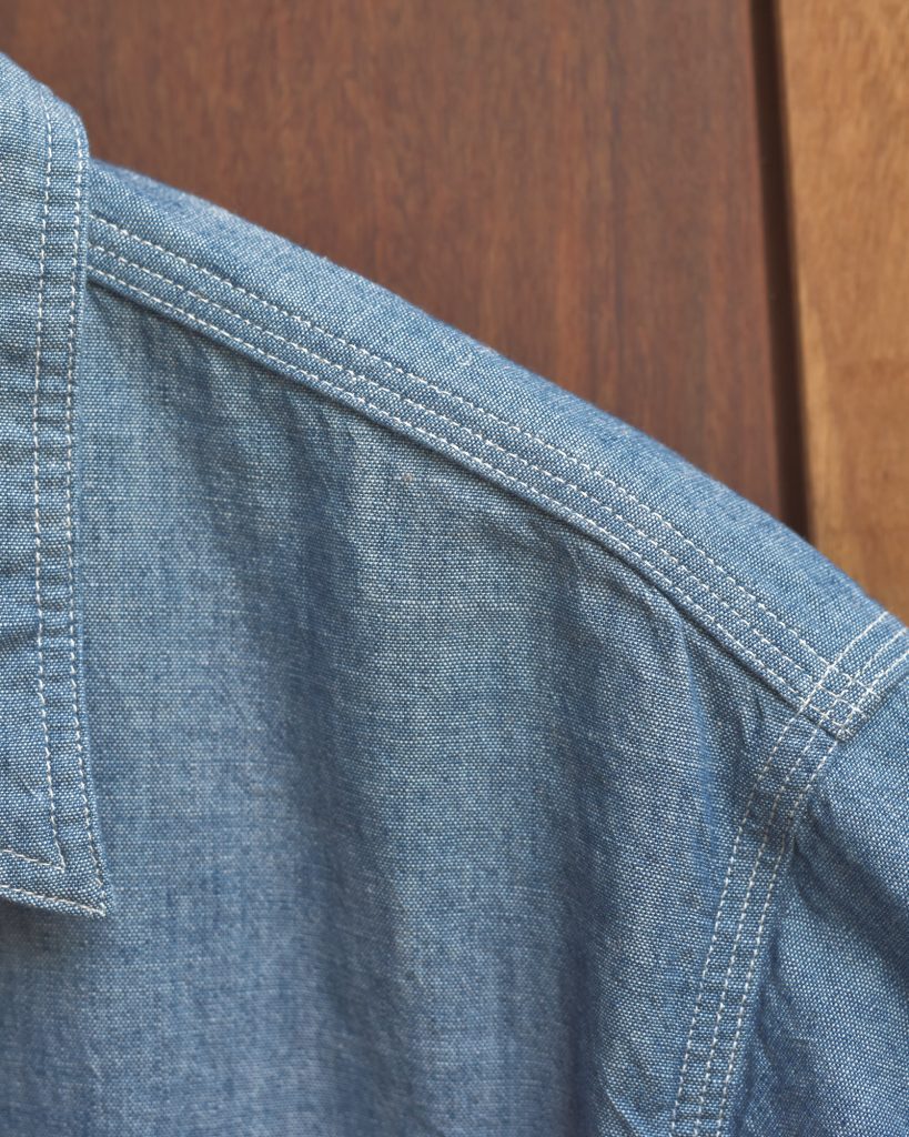 Slim Fit Chambray Work Shirt