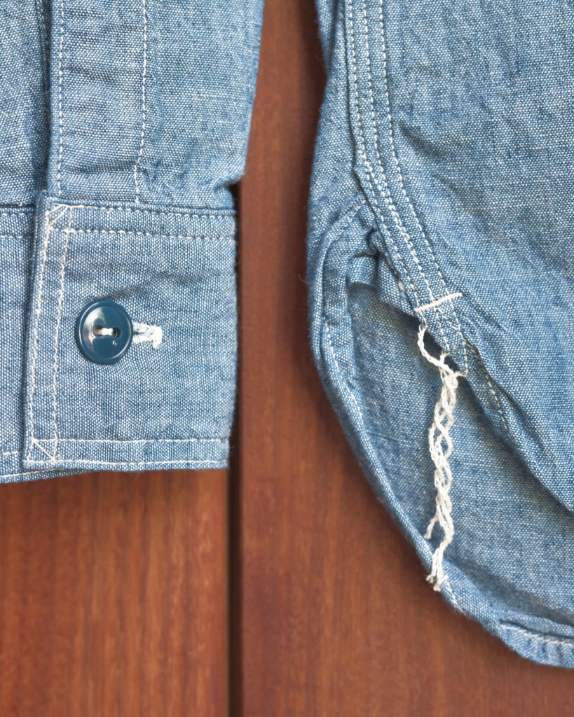 Slim Fit Chambray Work Shirt