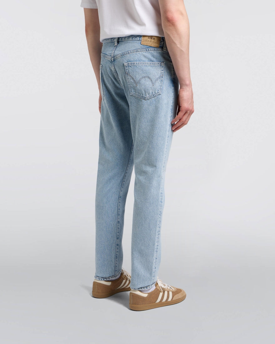 Slim Tapered - Kaihara Pure Indigo Openend Denim, 12.5oz, 100% Cotton - Blue Light Used