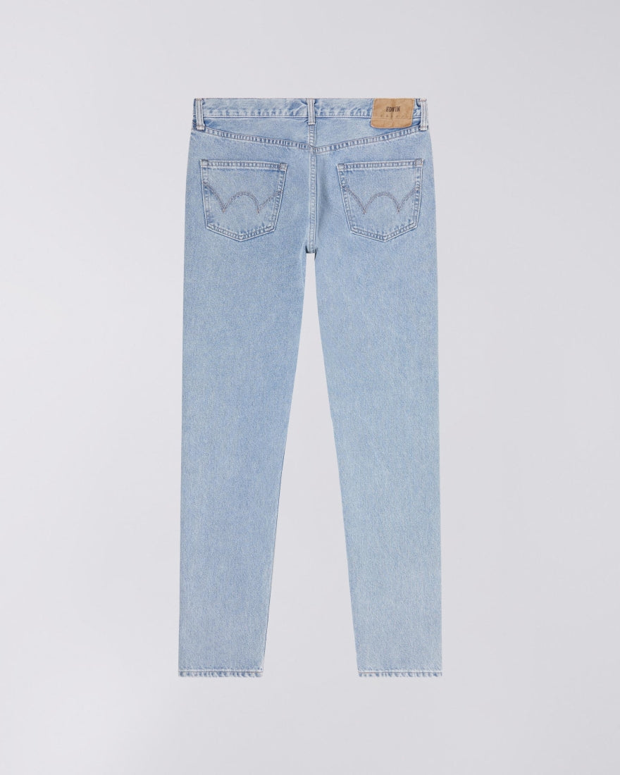 Slim Tapered - Kaihara Pure Indigo Openend Denim, 12.5oz, 100% Cotton - Blue Light Used