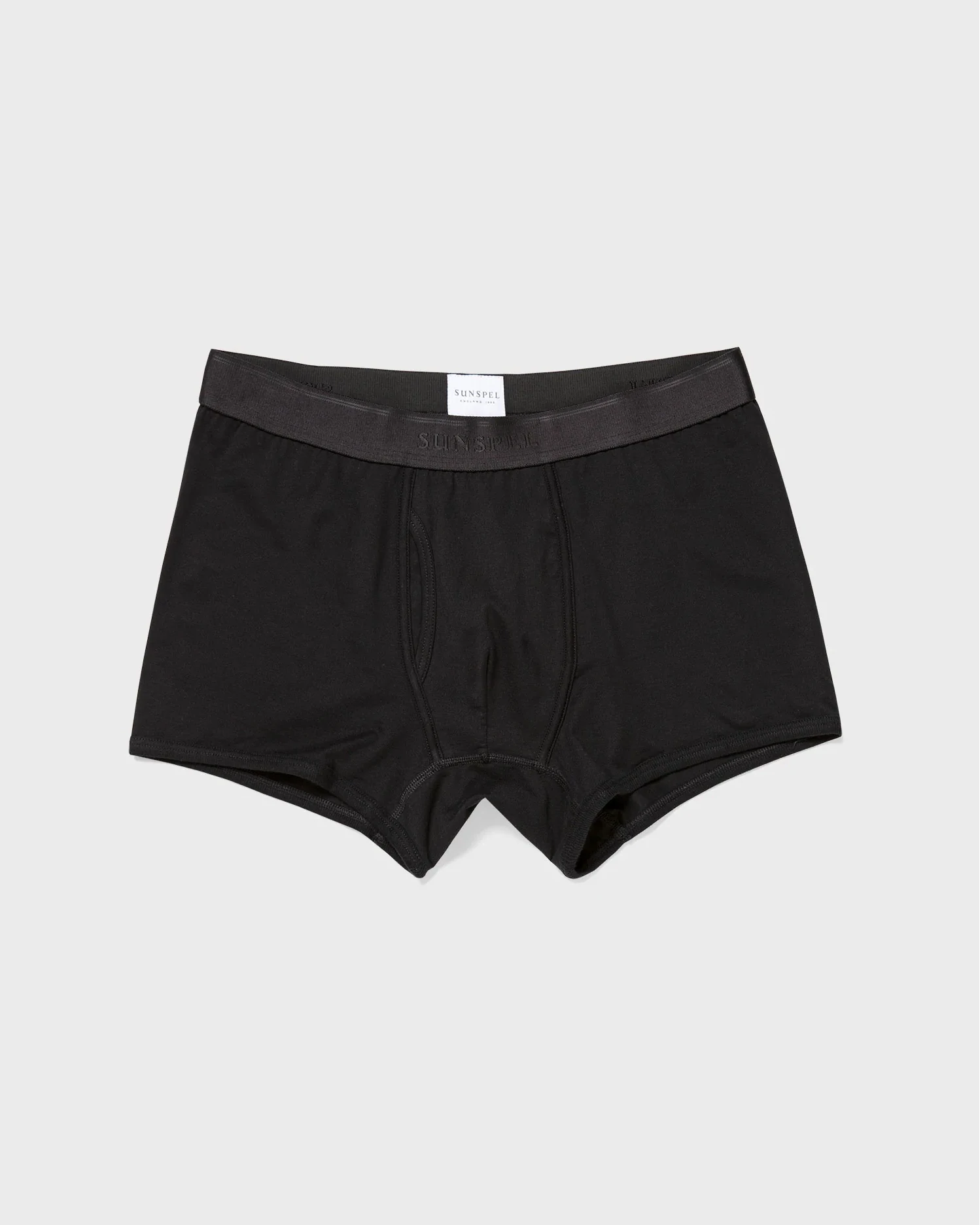 Superfine Cotton Trunks - Black