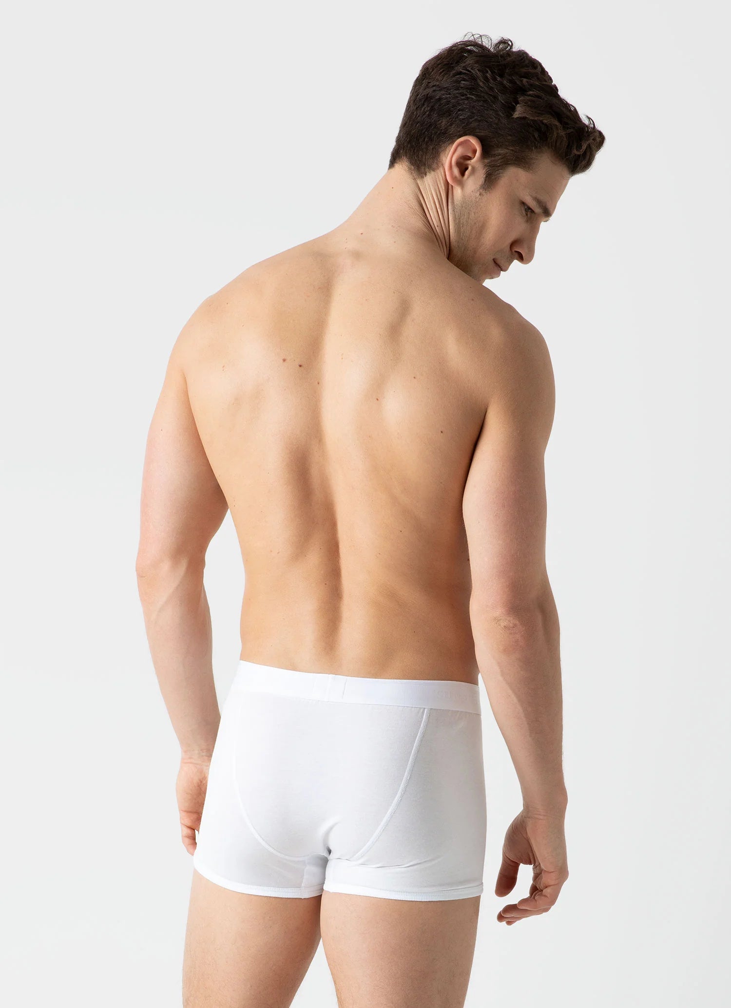 Superfine Cotton Trunks - White