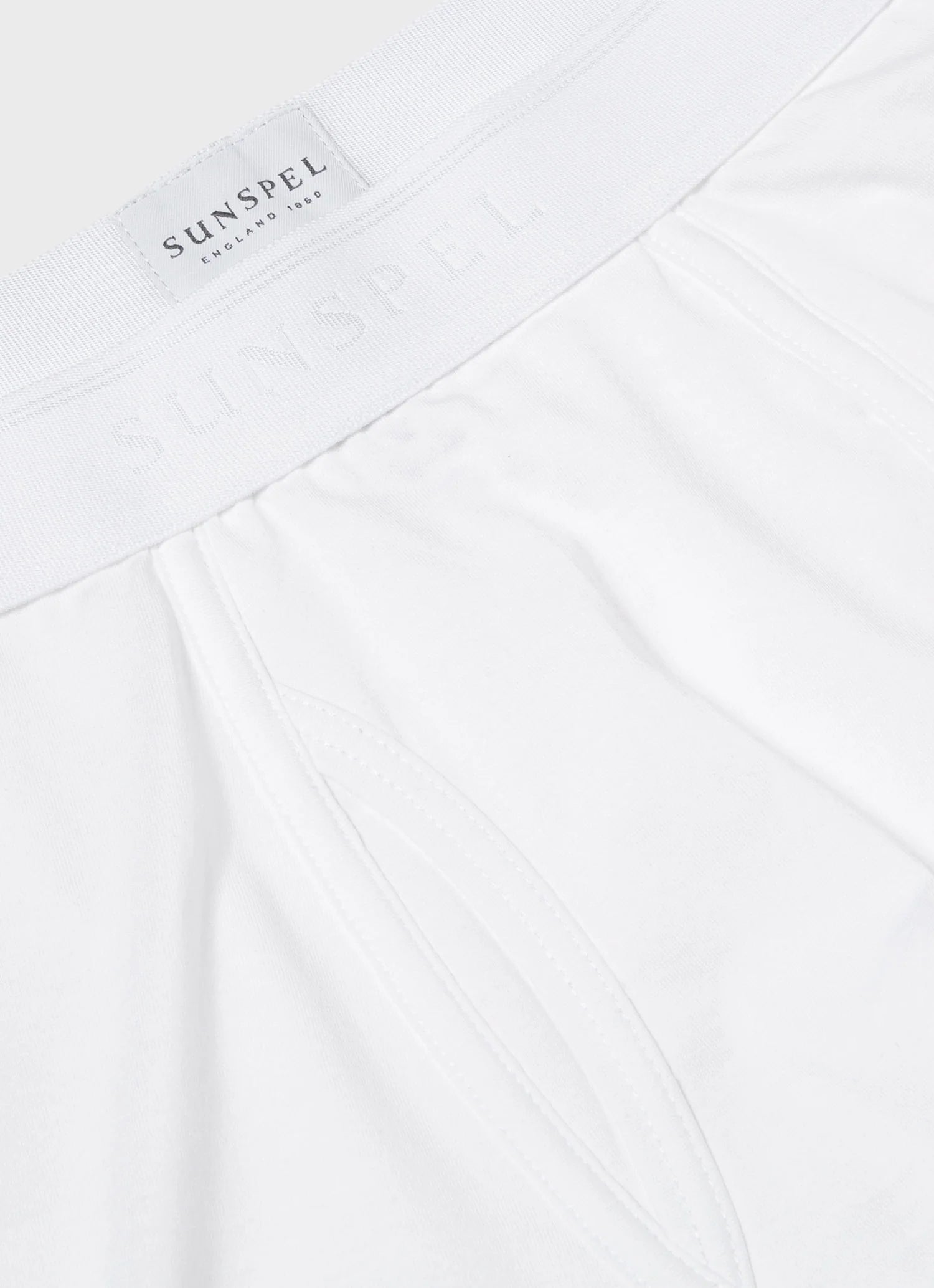 Superfine Cotton Trunks - White