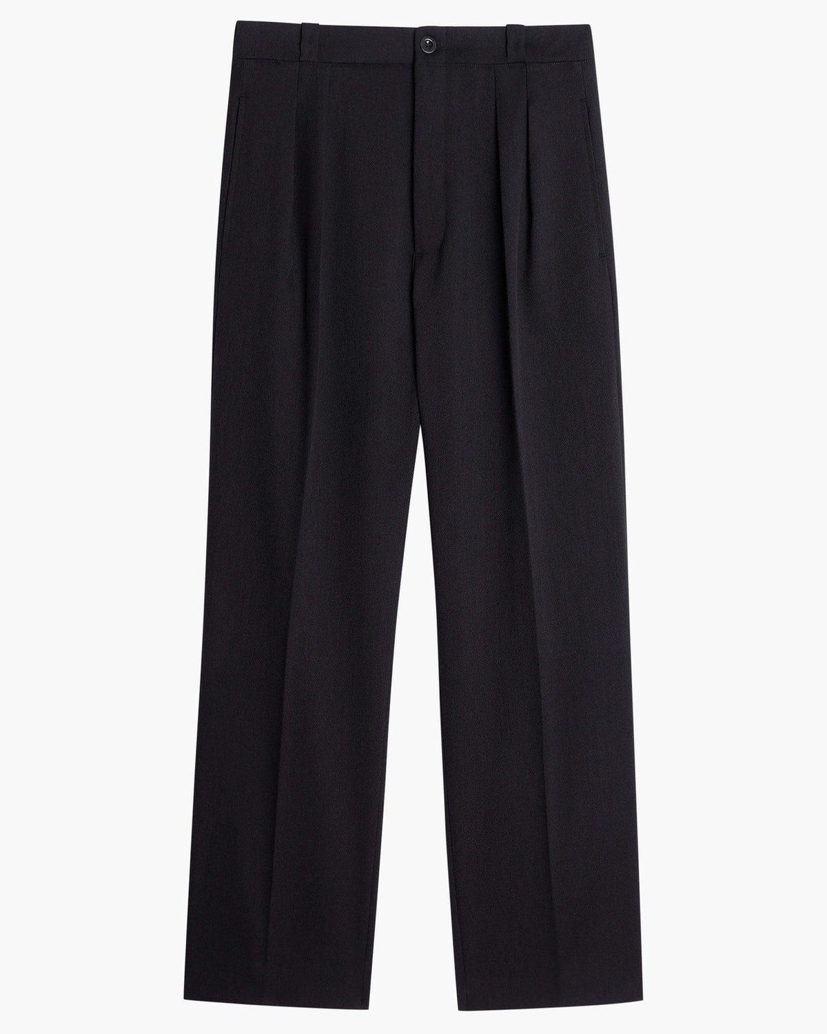 Pantalon French Military - Gabardine de Laine - Black