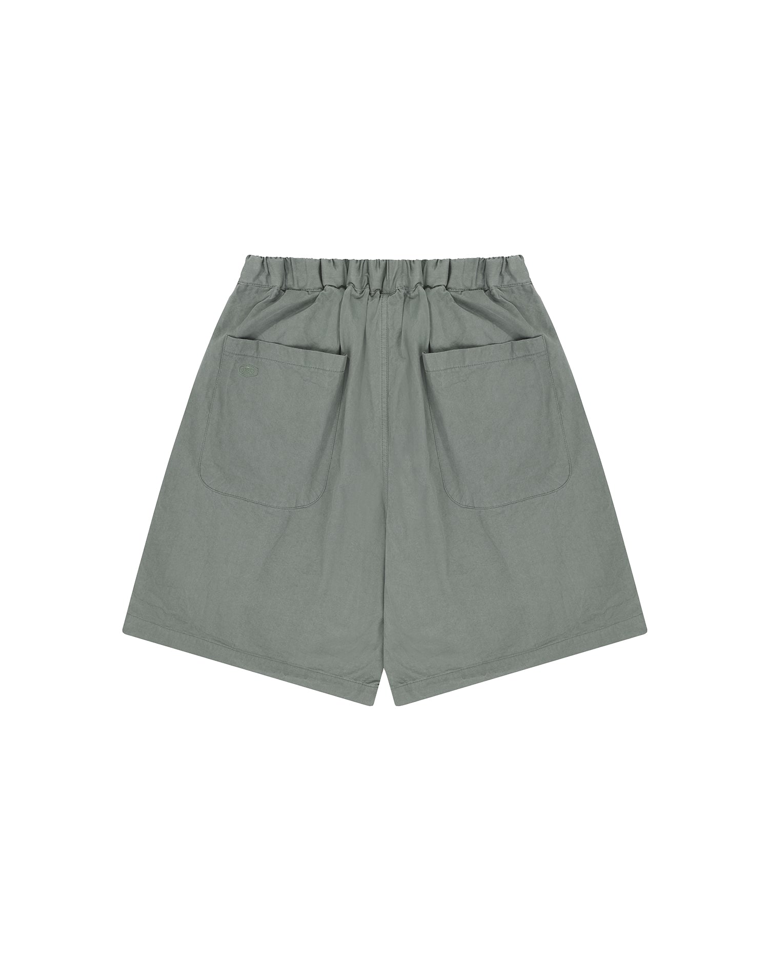 Two Tuck Wide Pants - Light Gray