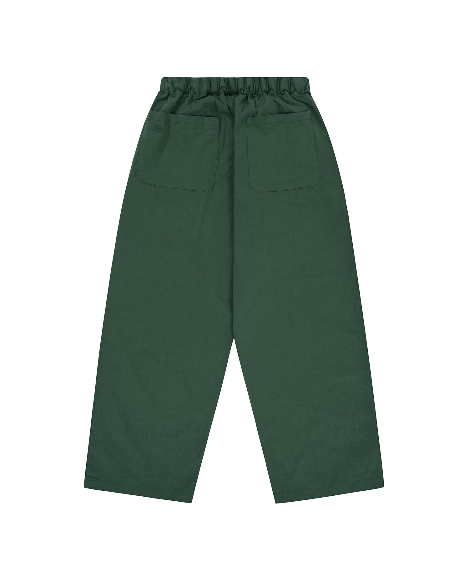 Two Tuck Wide Pants - Green