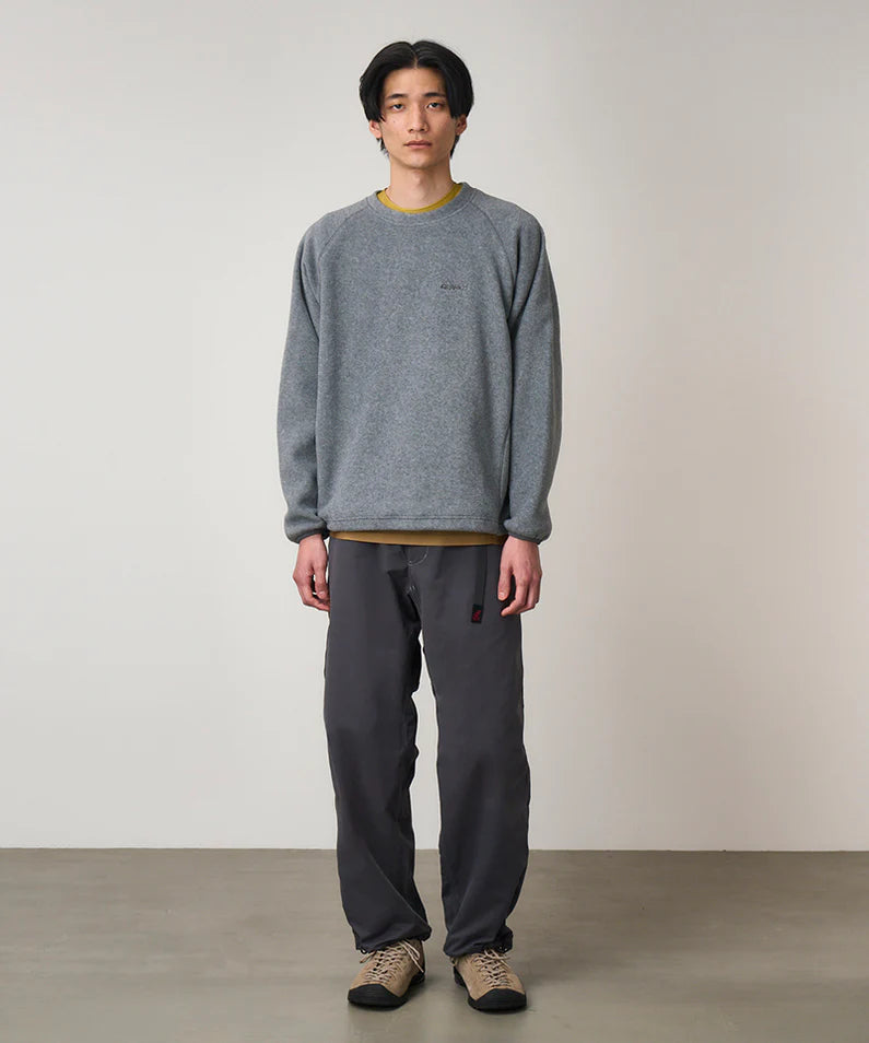 Thermal Fleece Crew - Heather Grey