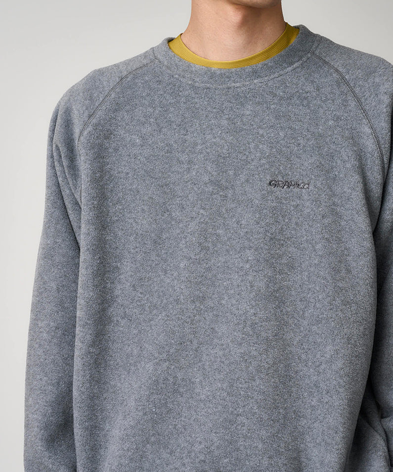 Thermal Fleece Crew - Heather Grey