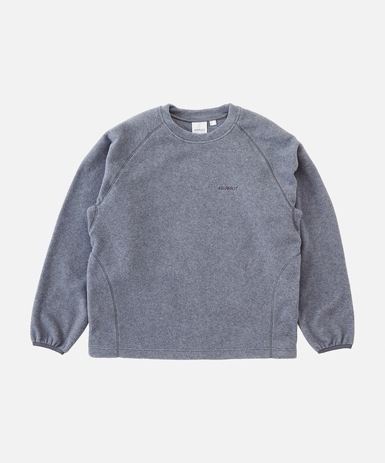 Thermal Fleece Crew - Heather Grey