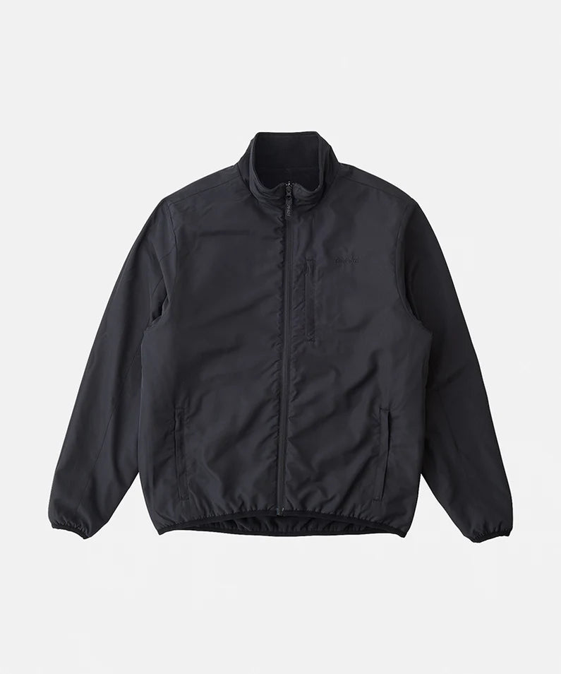 Thermal Fleece Reversible Jacket - Black