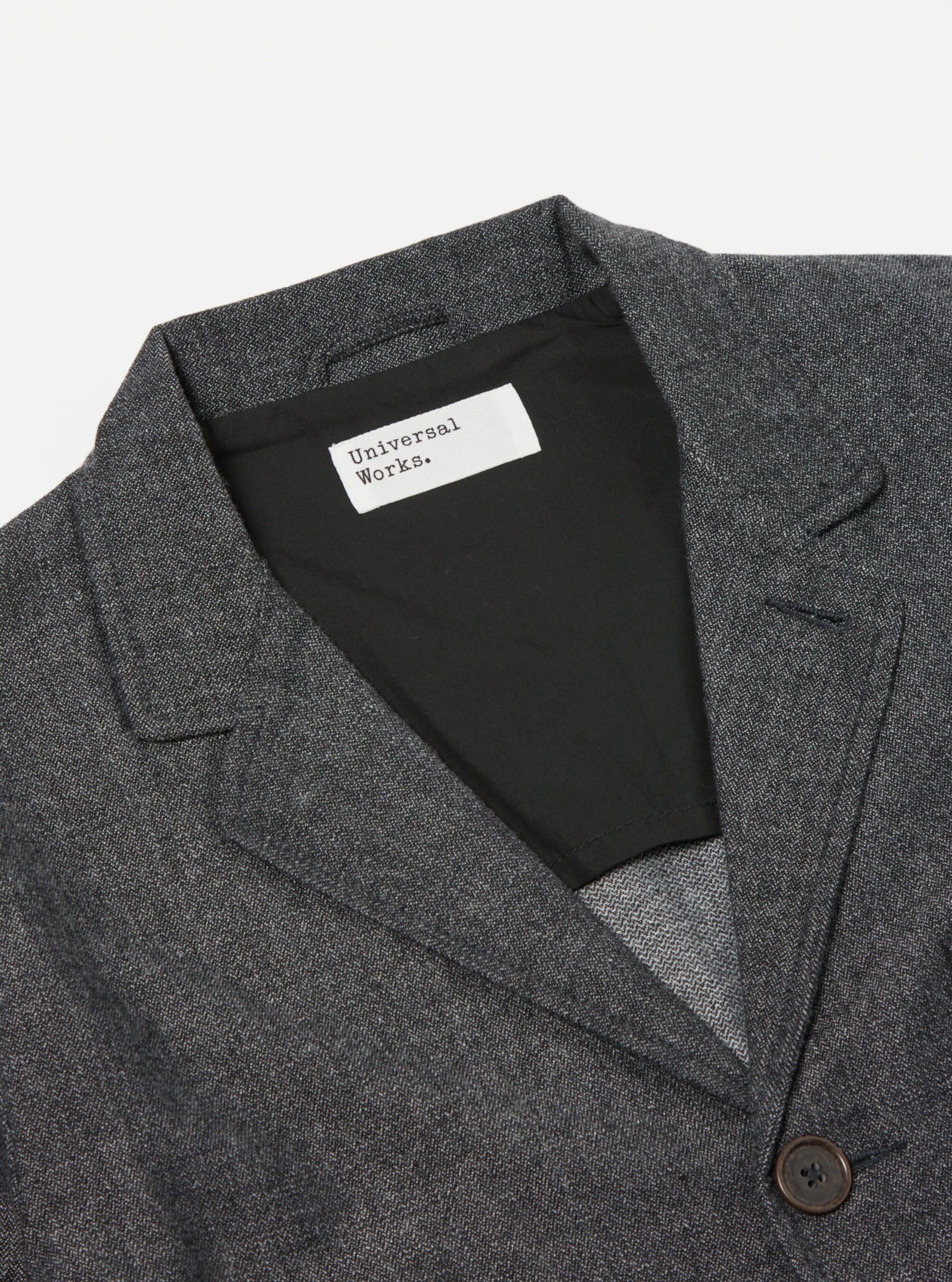 Three Button Jacket - Grey