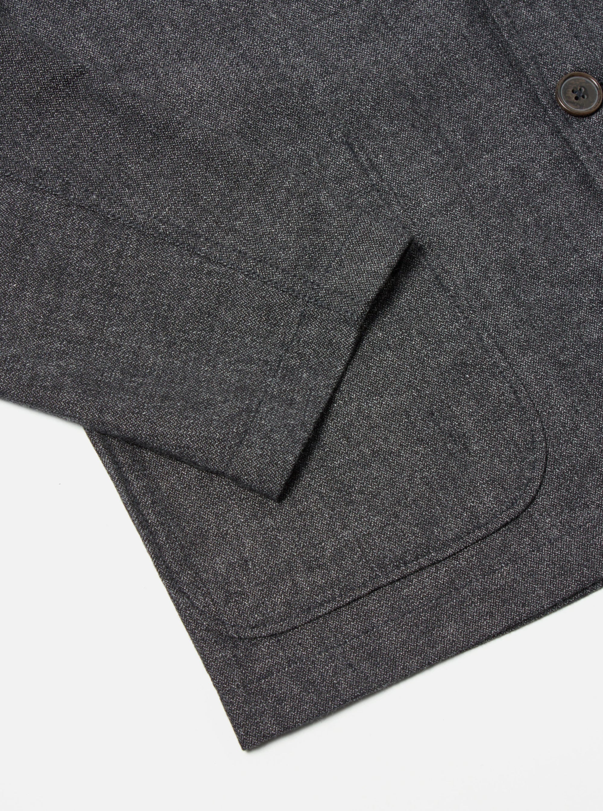 Three Button Jacket - Grey