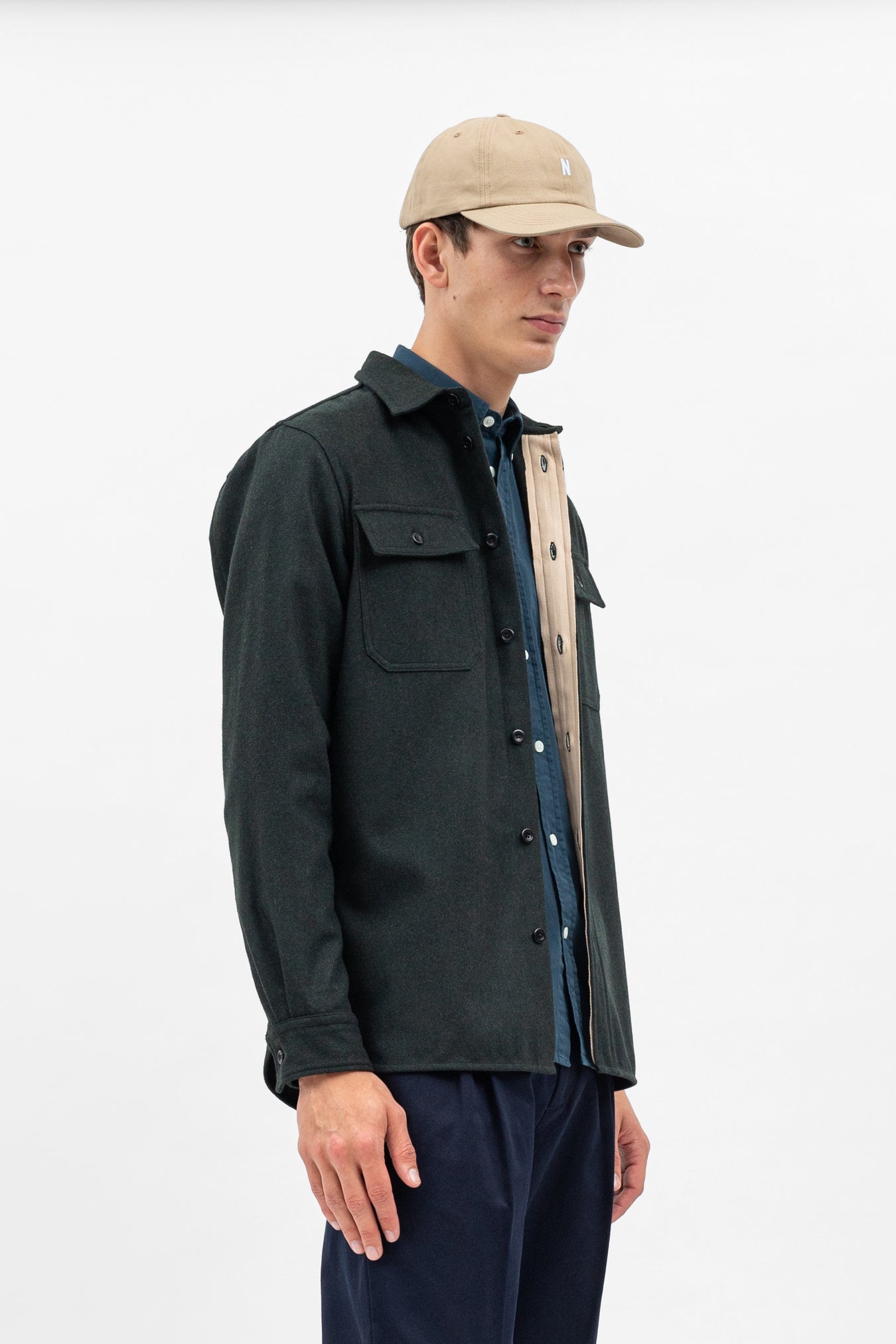 Twill Sports Cap - Utility Khaki