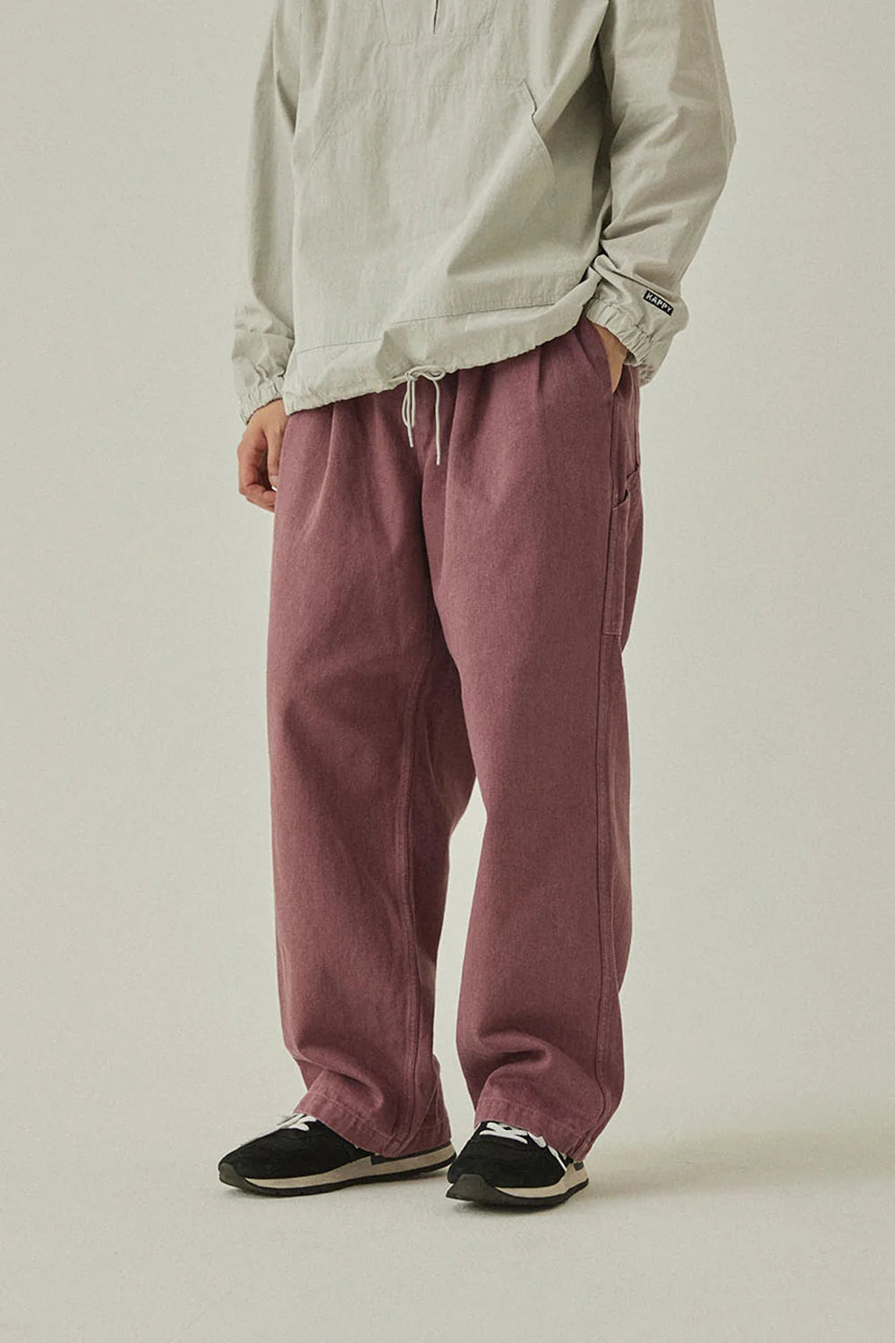 Two Tuck Wide Kation Pants - Purple