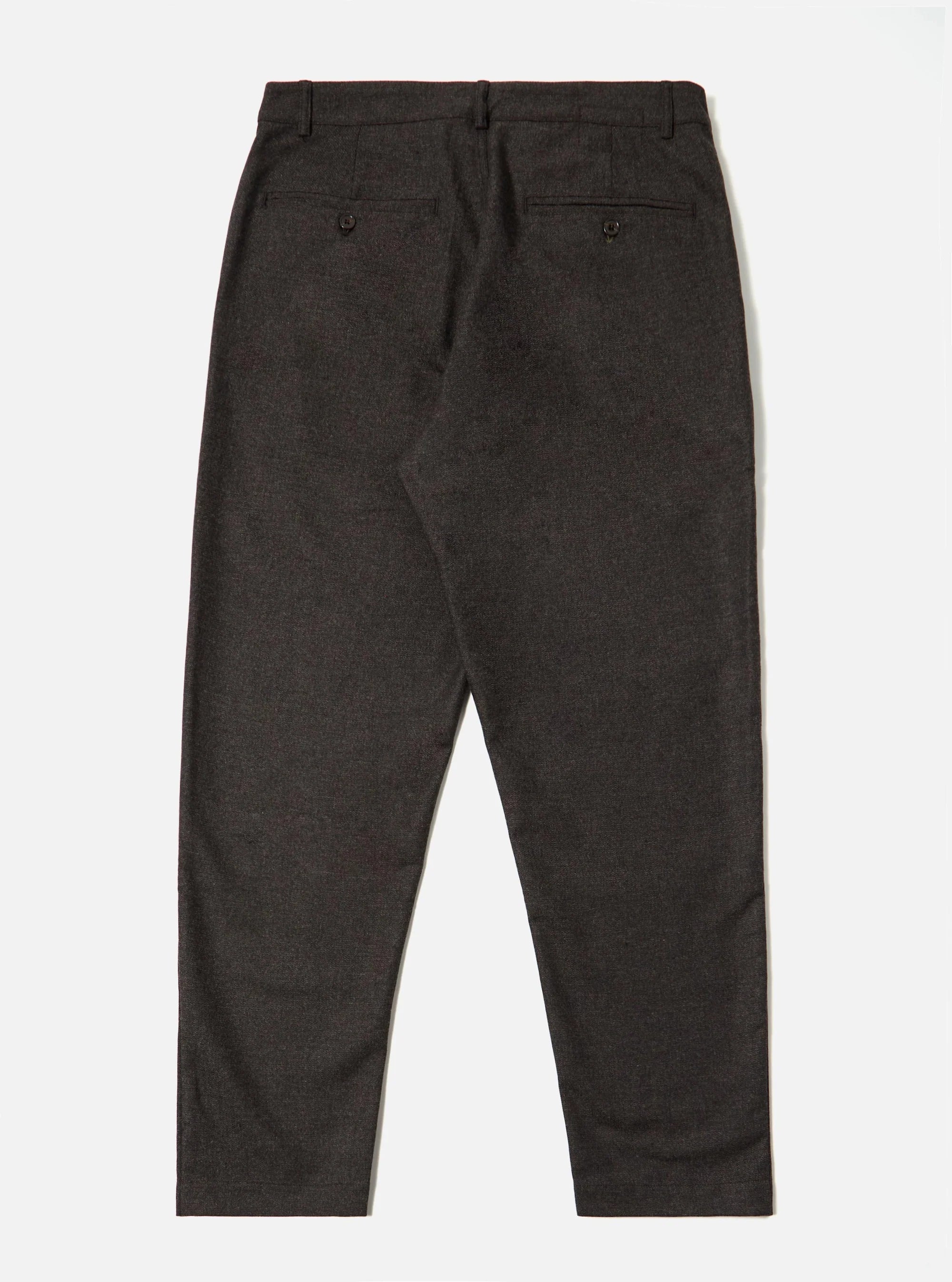 Upcycled Italian Tweed Military Chino - Brown