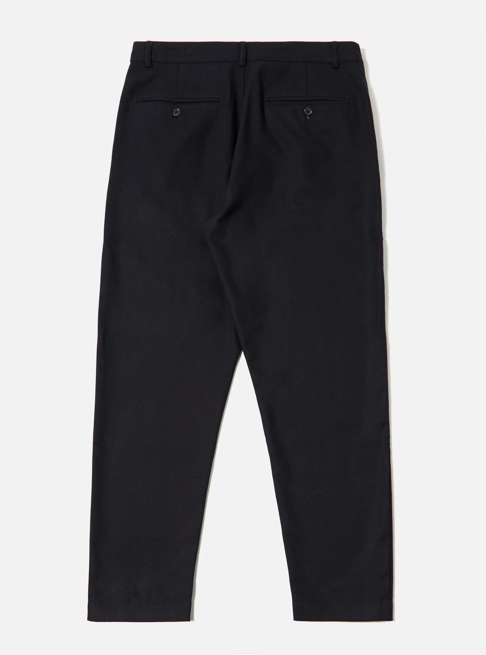 Upcycled Italian Tweed Military Chino - Dark Navy