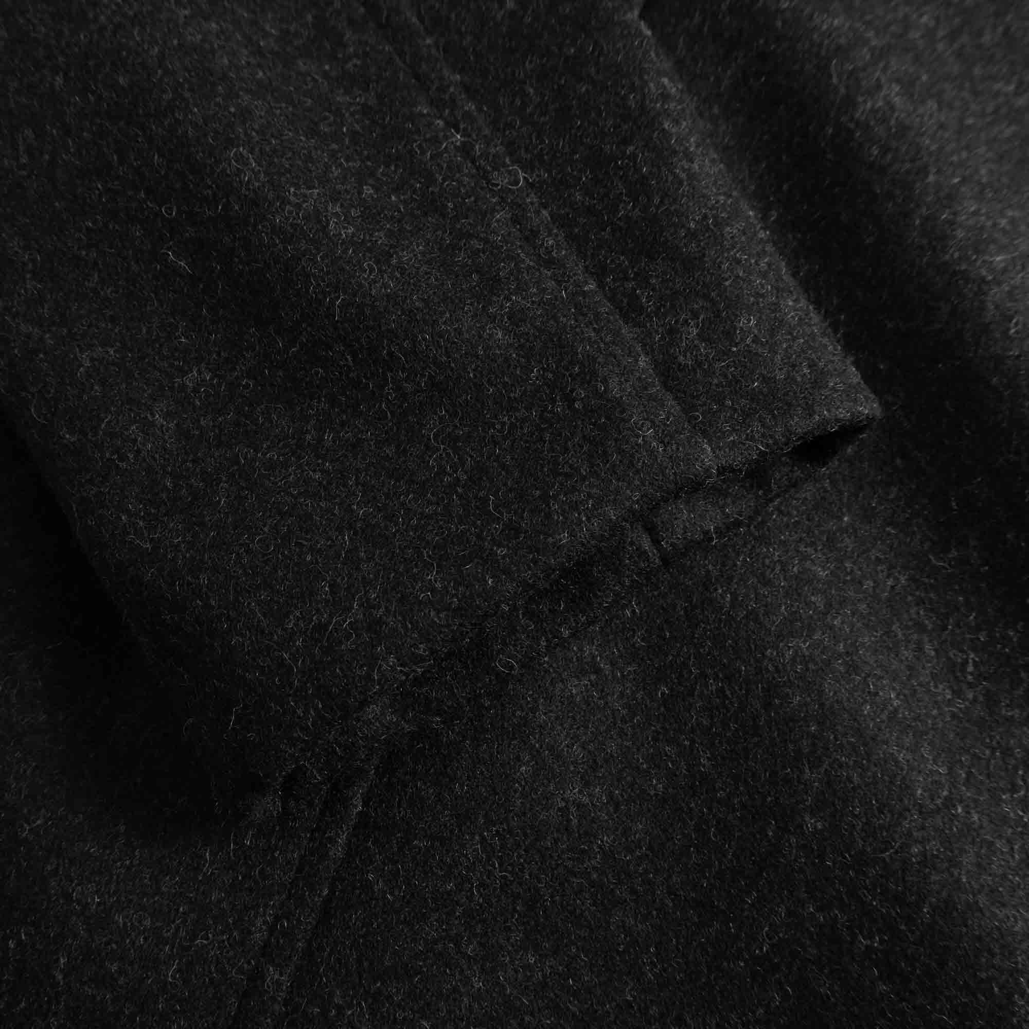 Utile - Melton Wool Coat - Charcoal