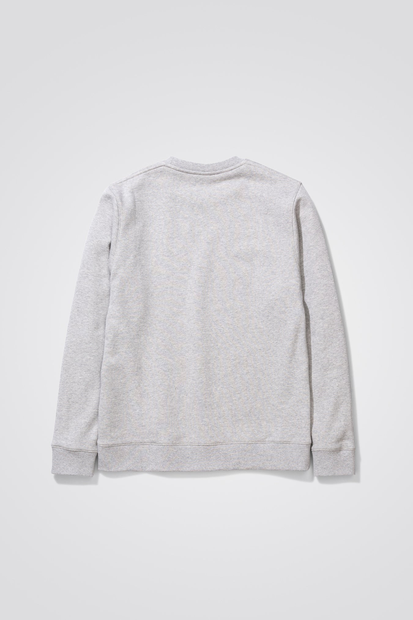 Vagn Slim Organic Sweatshirt  - Light Grey Melange