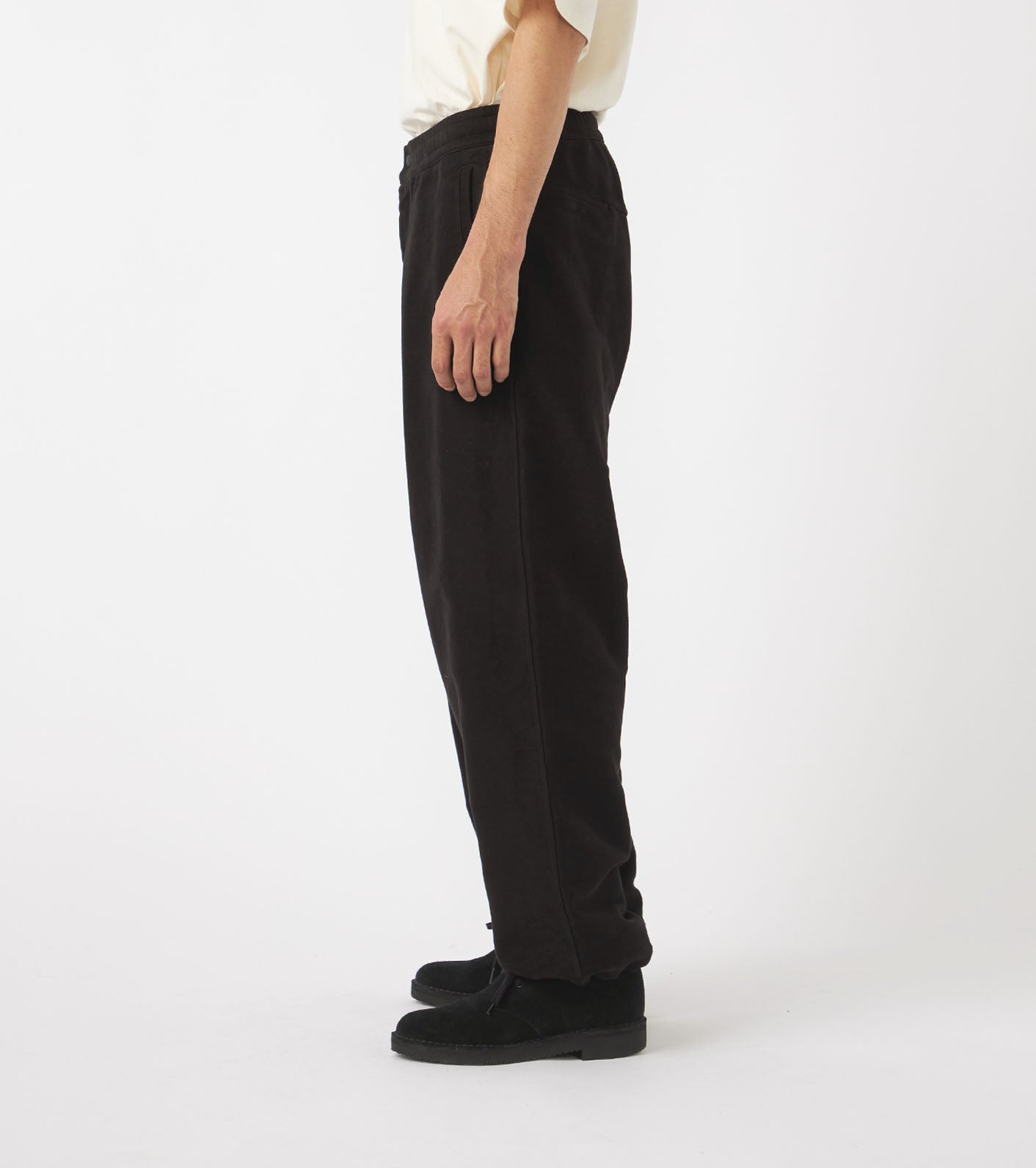 Velveteen Deck Pants - Black