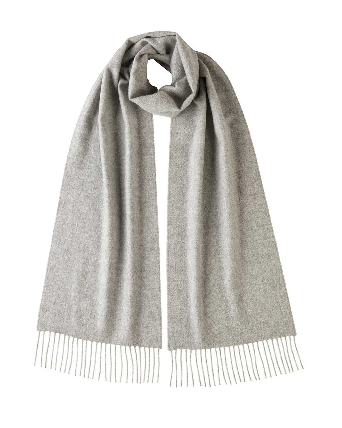 Cashmere Scarf - Light Grey