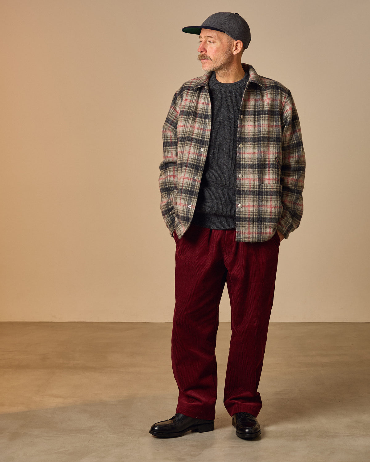 CPO Jacket “Tom" - Gray Check