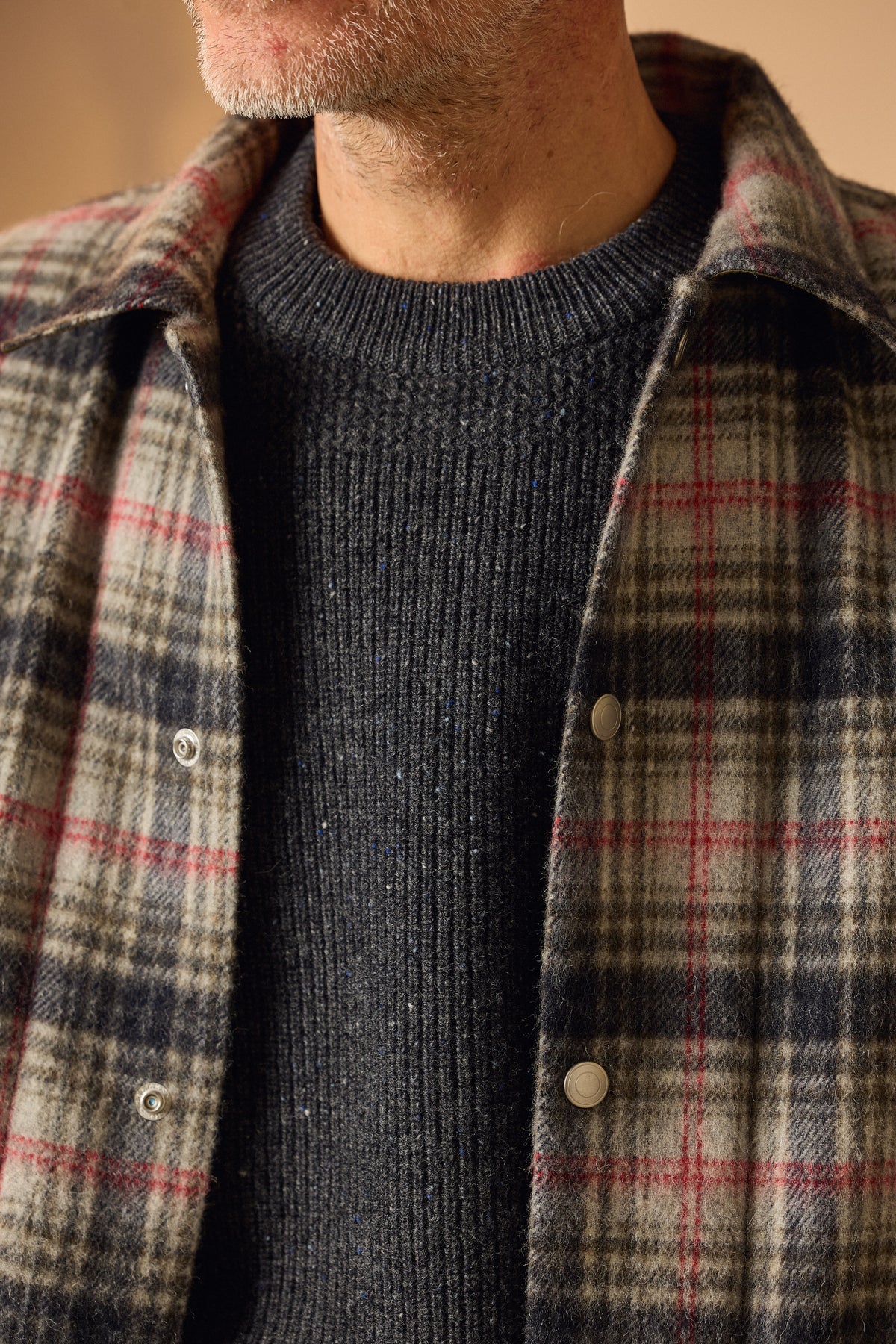 CPO Jacket “Tom" - Gray Check