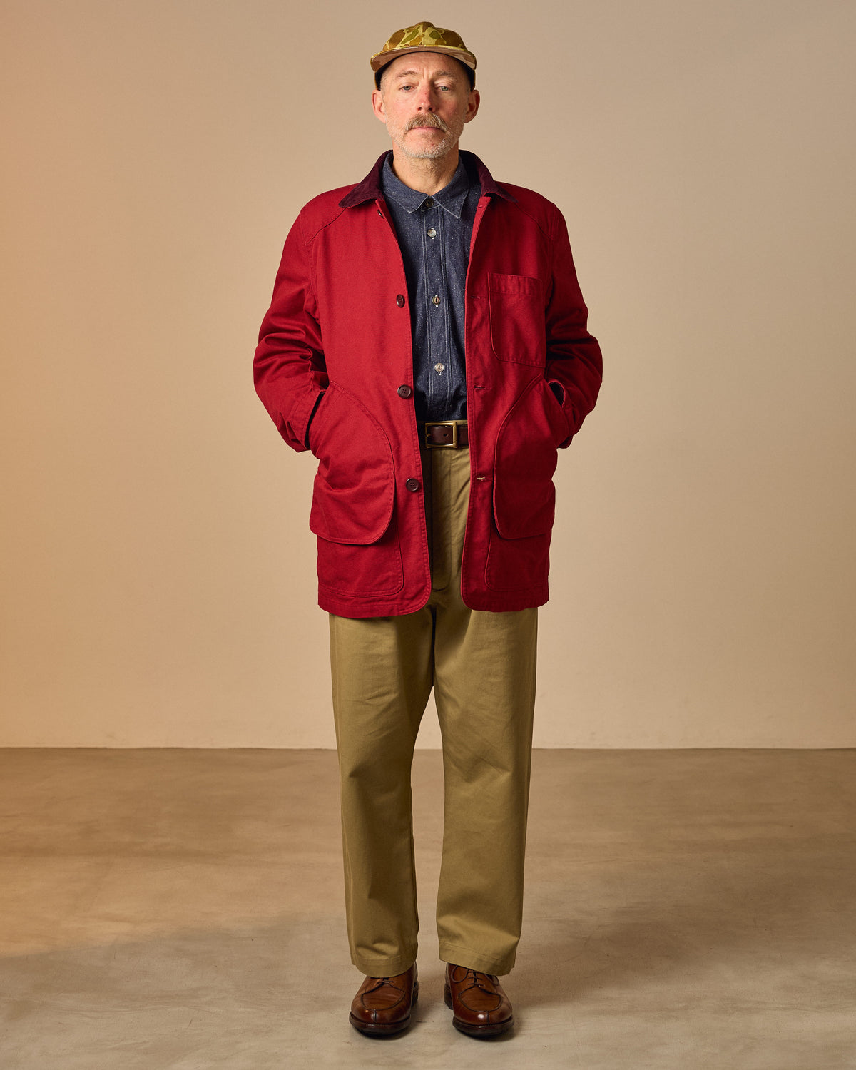 Hunting Jacket - Burgundy
