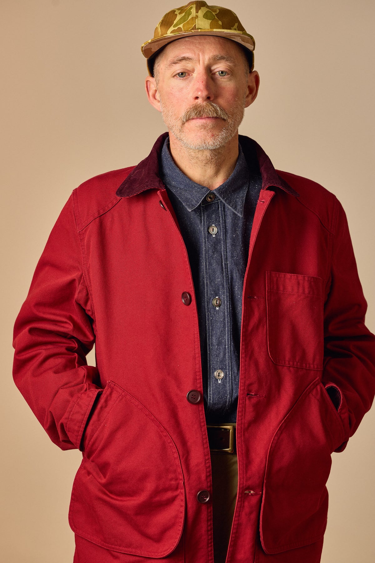 Hunting Jacket - Burgundy