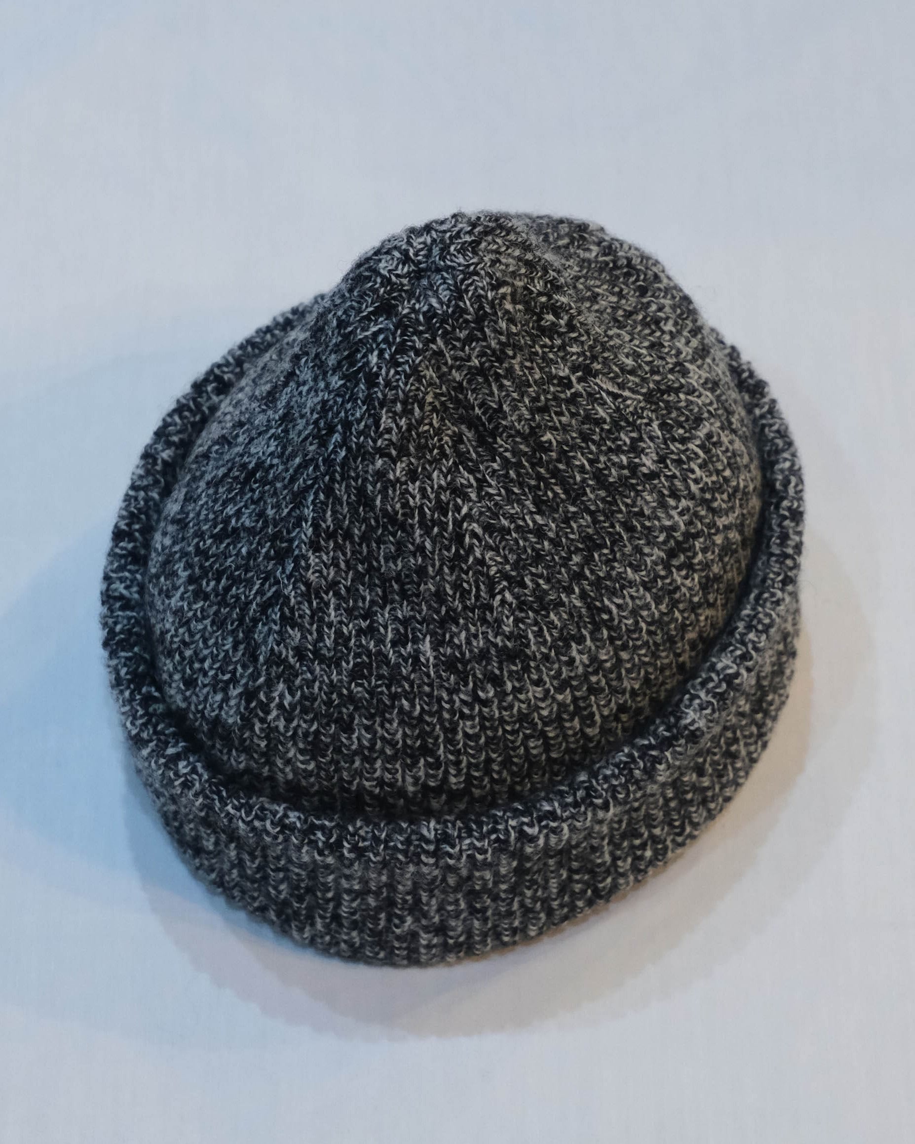 Knit Cap - Mix Black