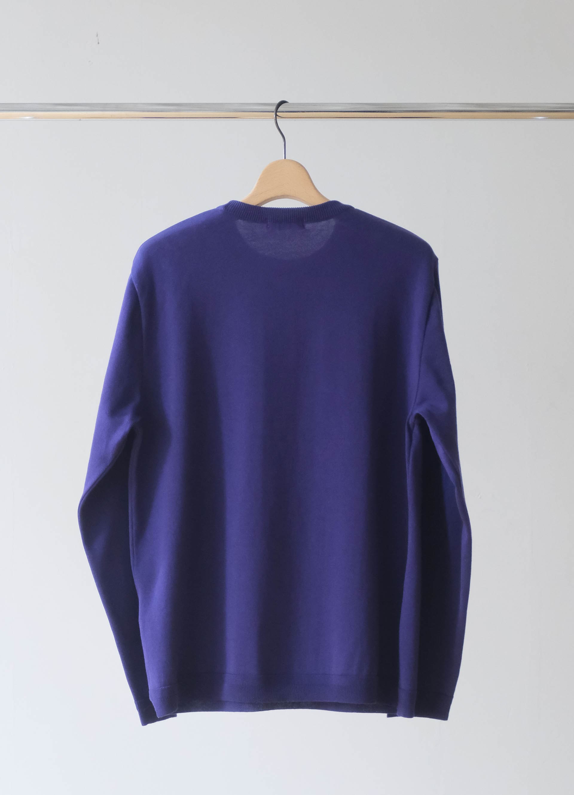 L/S Knit T-Shirt - Purple