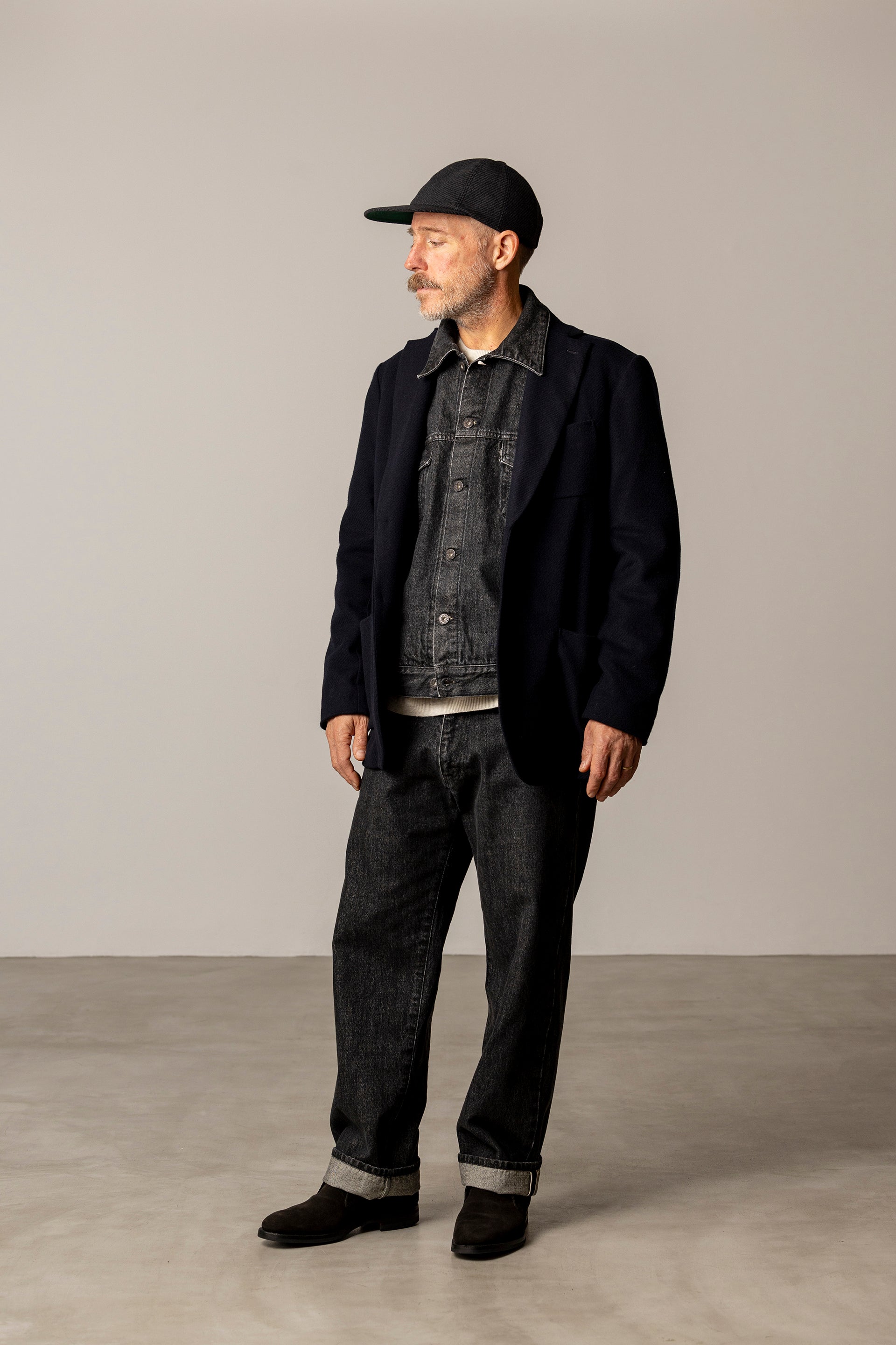 Border Knit T-Shirt - Oatmeal Border